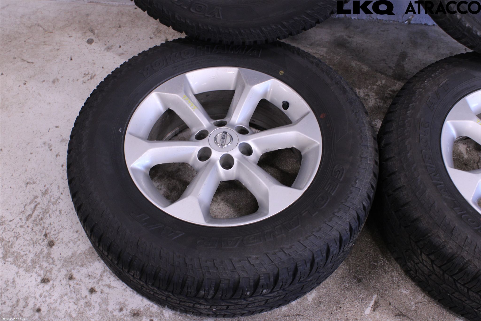Nissan NAVARA 05-16 Dekk Vinter På Alu Felg 4Stk