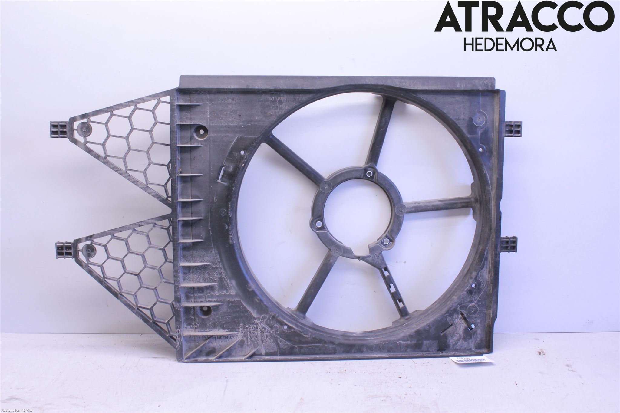 Volkswagen VW POLO 10-17 Kjølevifte-Radiator Hus-Kåpe