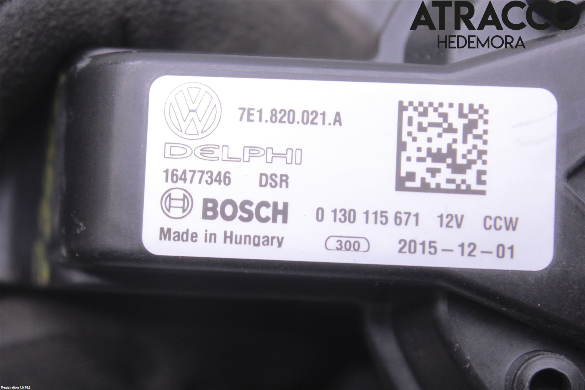 Volkswagen VW TRANSP/CARAVELLE (T6) 16-22 Varme Ac Varmeapparatvifte