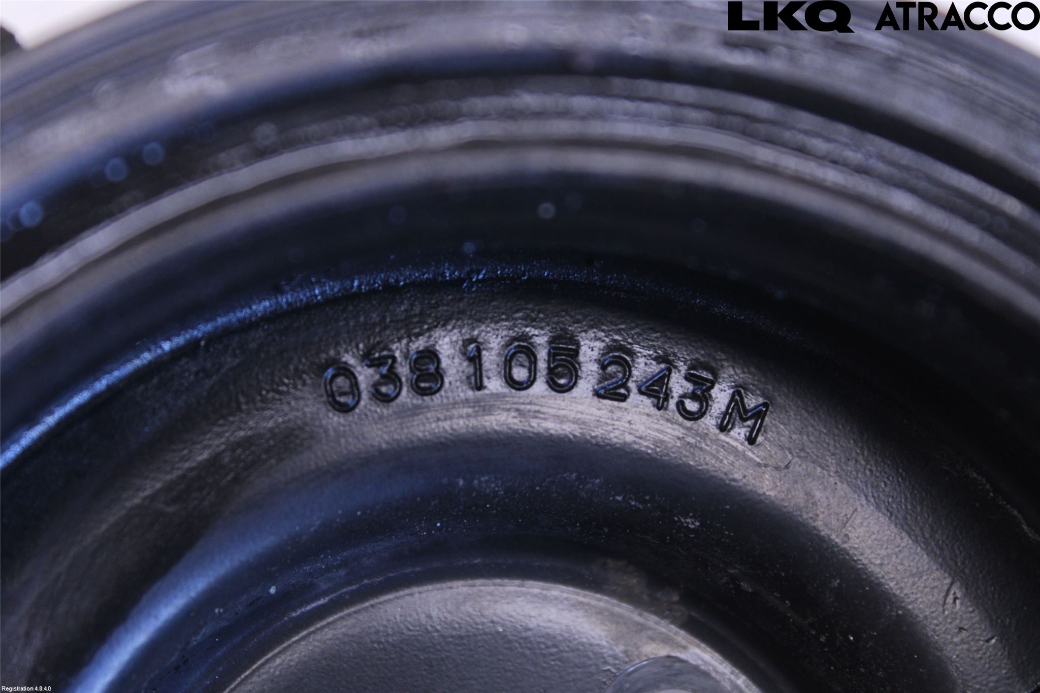 Volkswagen VW GOLF VI 09-13 Reimskive