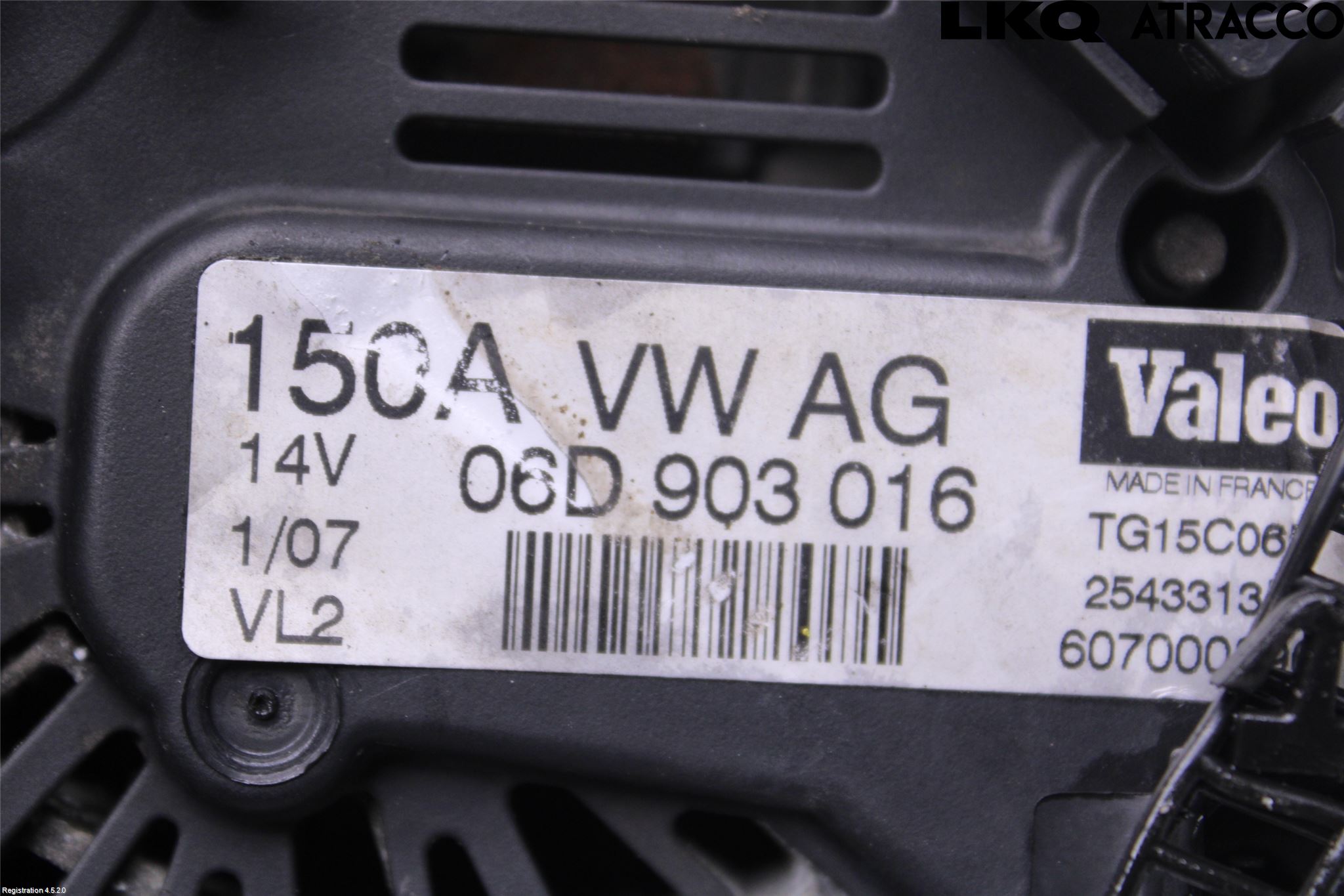 Audi A4/S4 05-07 Dynamo