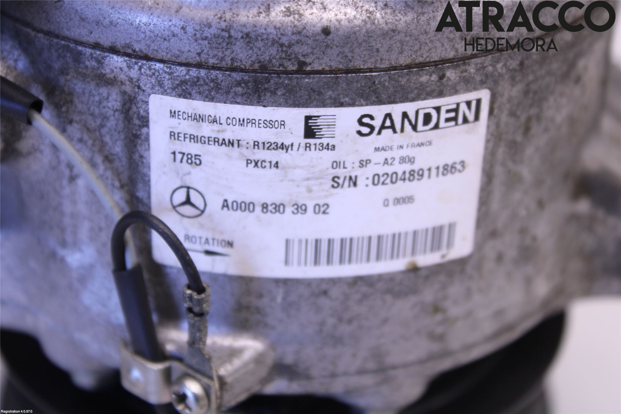 Mercedes-Benz MB SPRINTER (W907/W910) 19- Varme Ac Kompressor