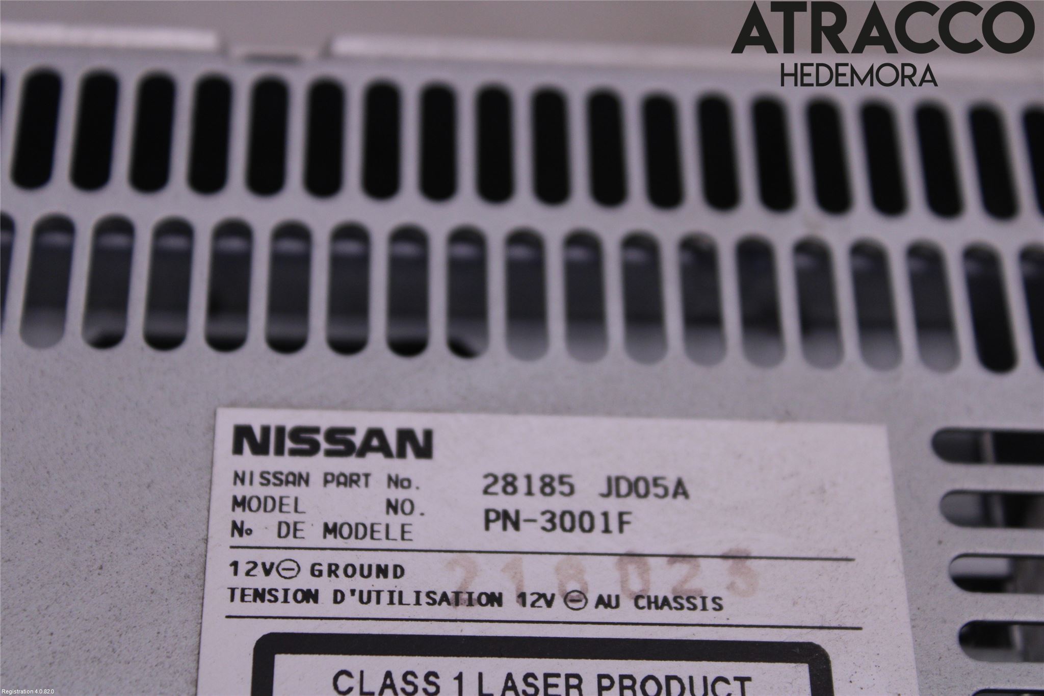 Nissan QASHQAI+2  08-10 Stereo Radio Med Cd