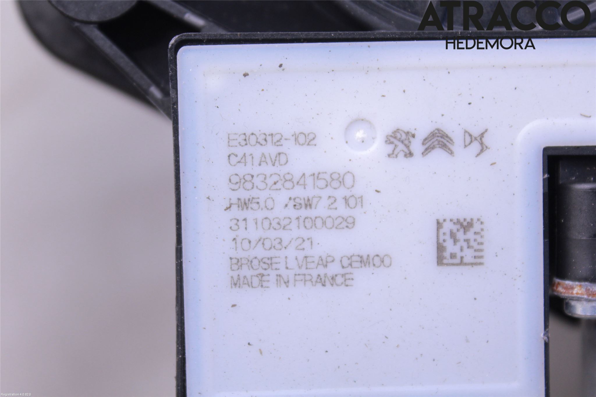 Citroen C4/E-C4 C4X/E-C4X III 21- Vindusheis El Komp