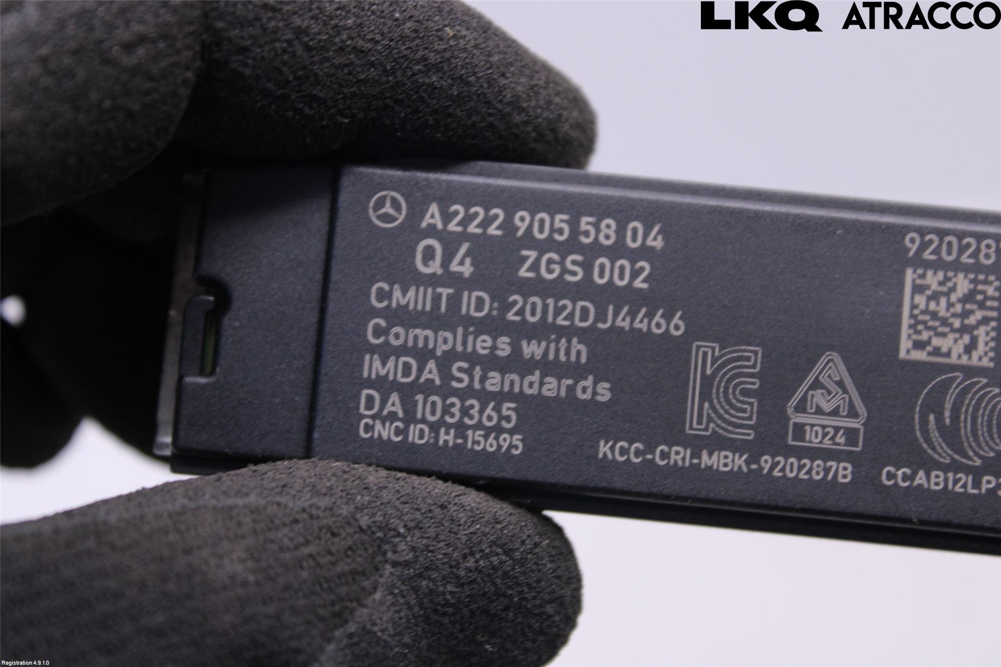 Mercedes-Benz MB ML/GLE-KLASS (W166) 12-18 Stereo Antenneforsterker