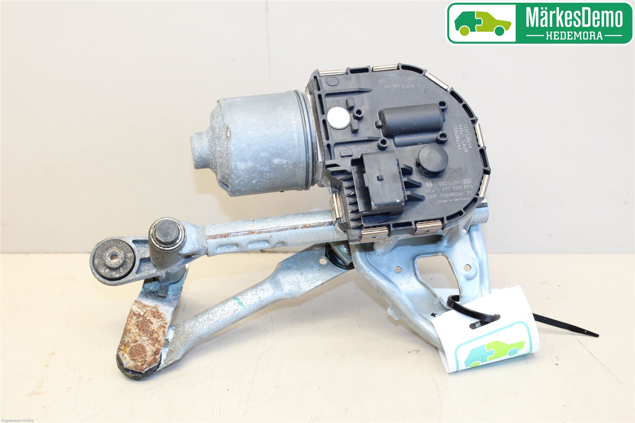 Peugeot 3008 09-16 Viskermotor Frontrute