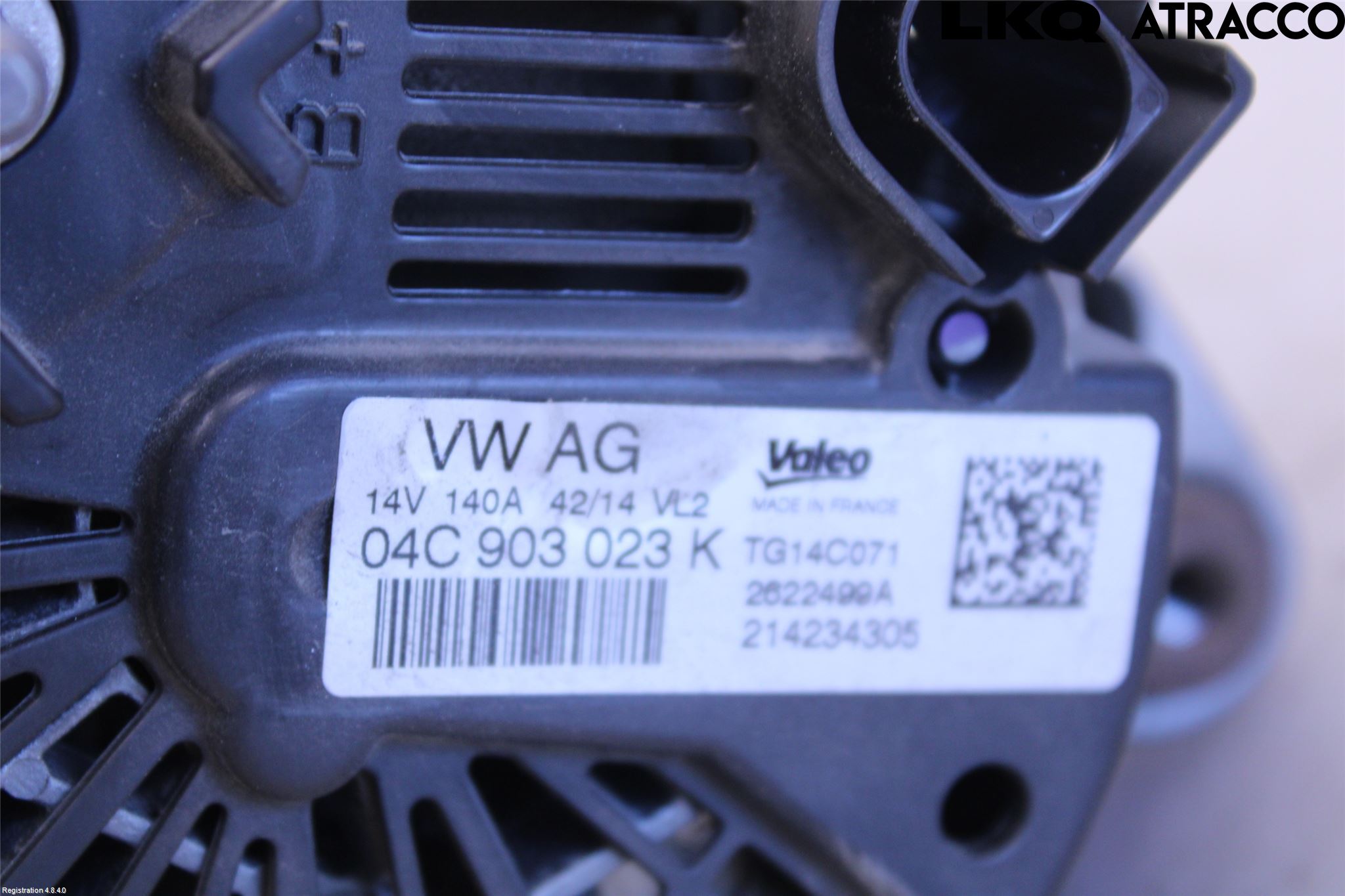 Volkswagen VW GOLF SPORTSVAN 15-20 Dynamo