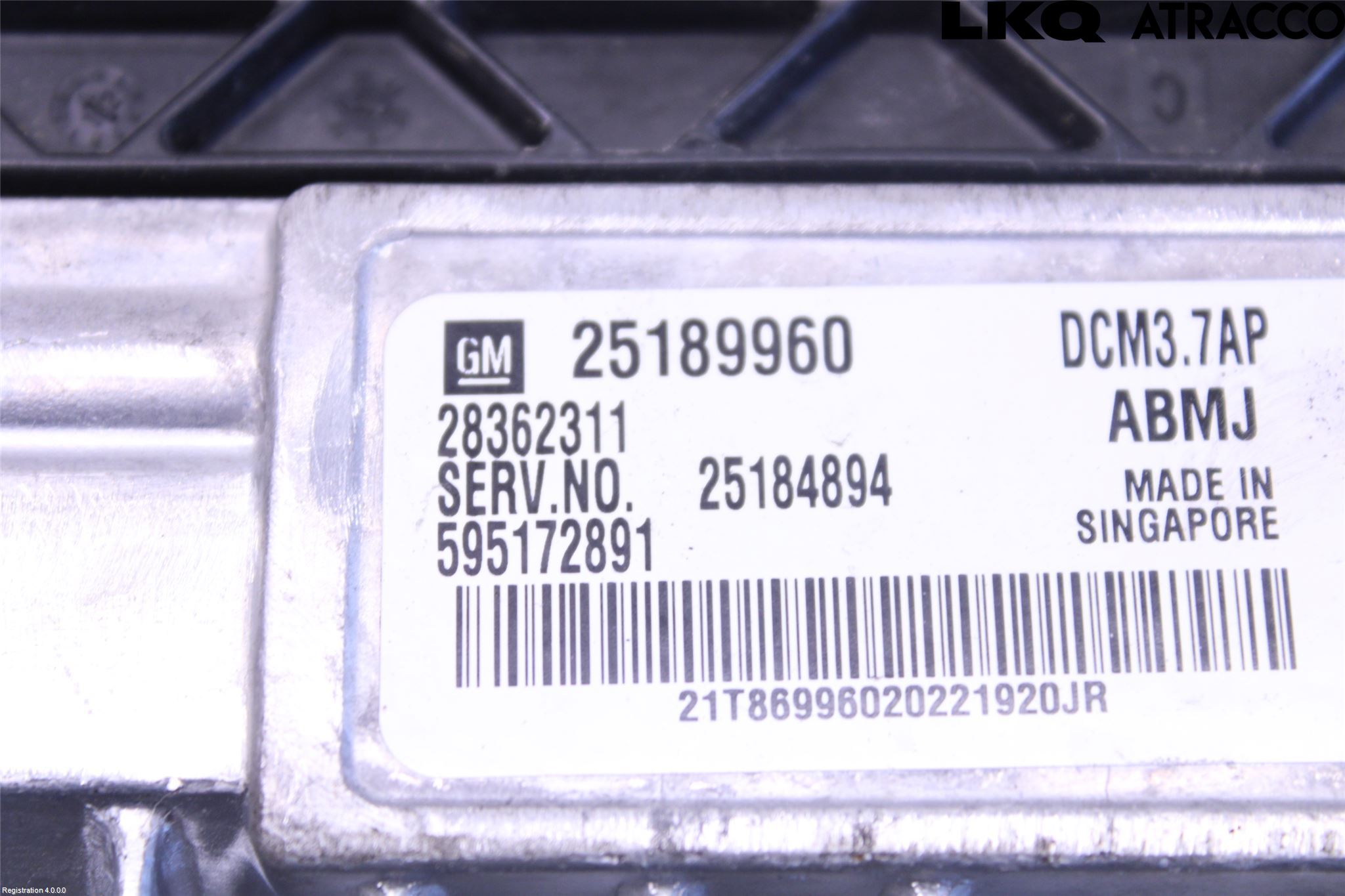 GM CHEVROLET ORLANDO Styreenhet Dieselpumpe