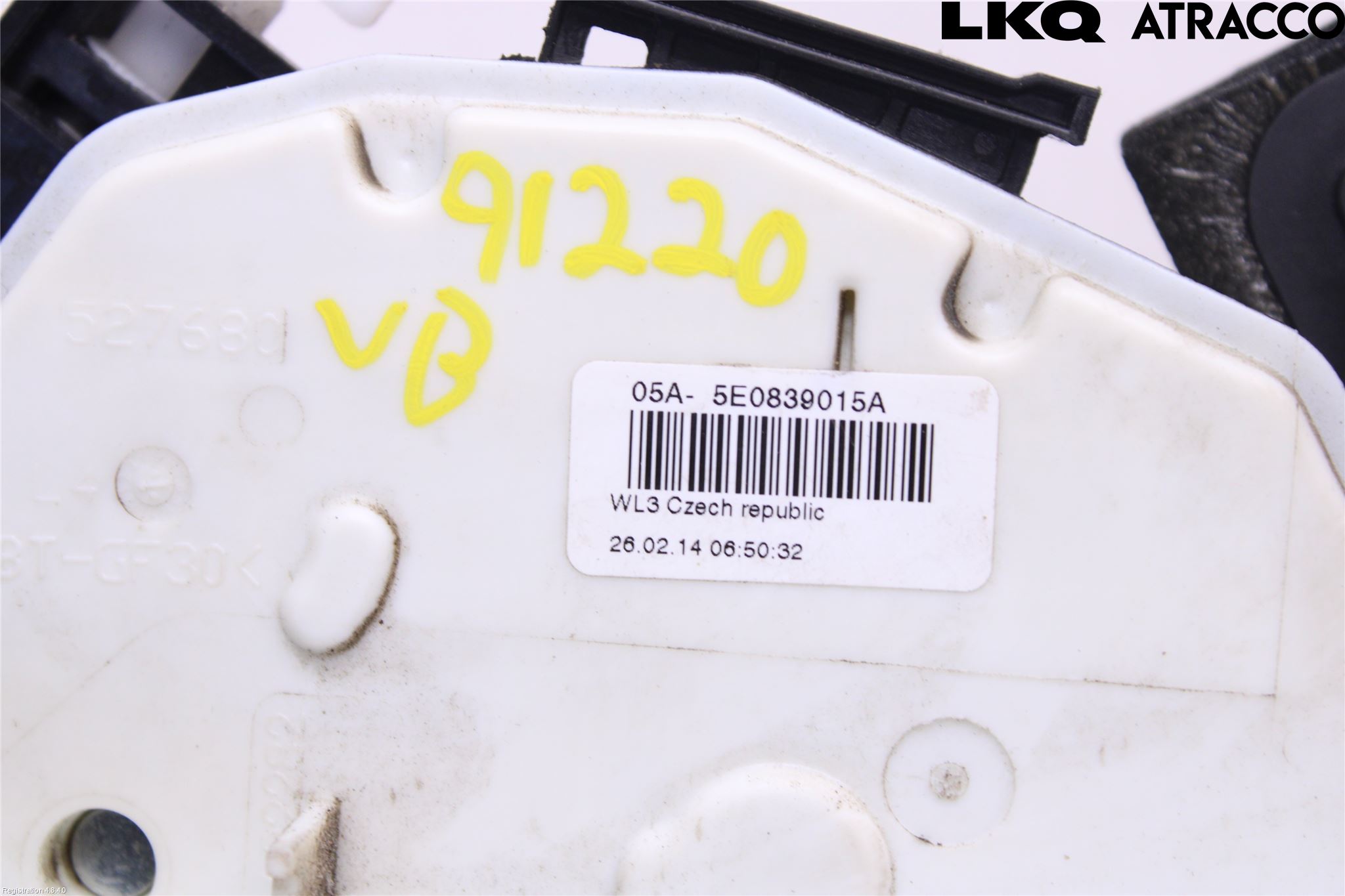 Skoda YETI Dørlås - Låsekasse