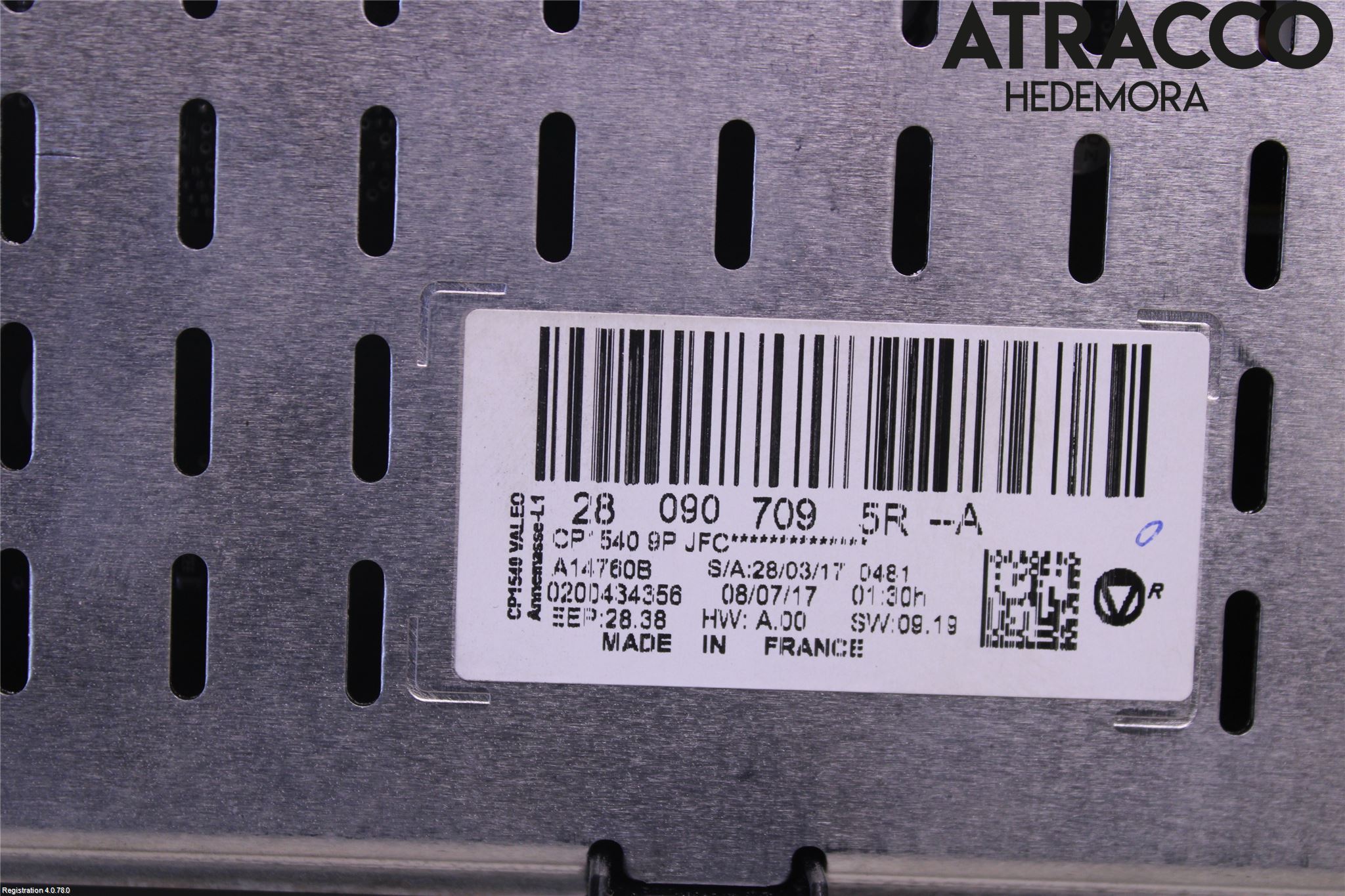 Renault ESPACE 15-23 Varme Ac Betjening-Display
