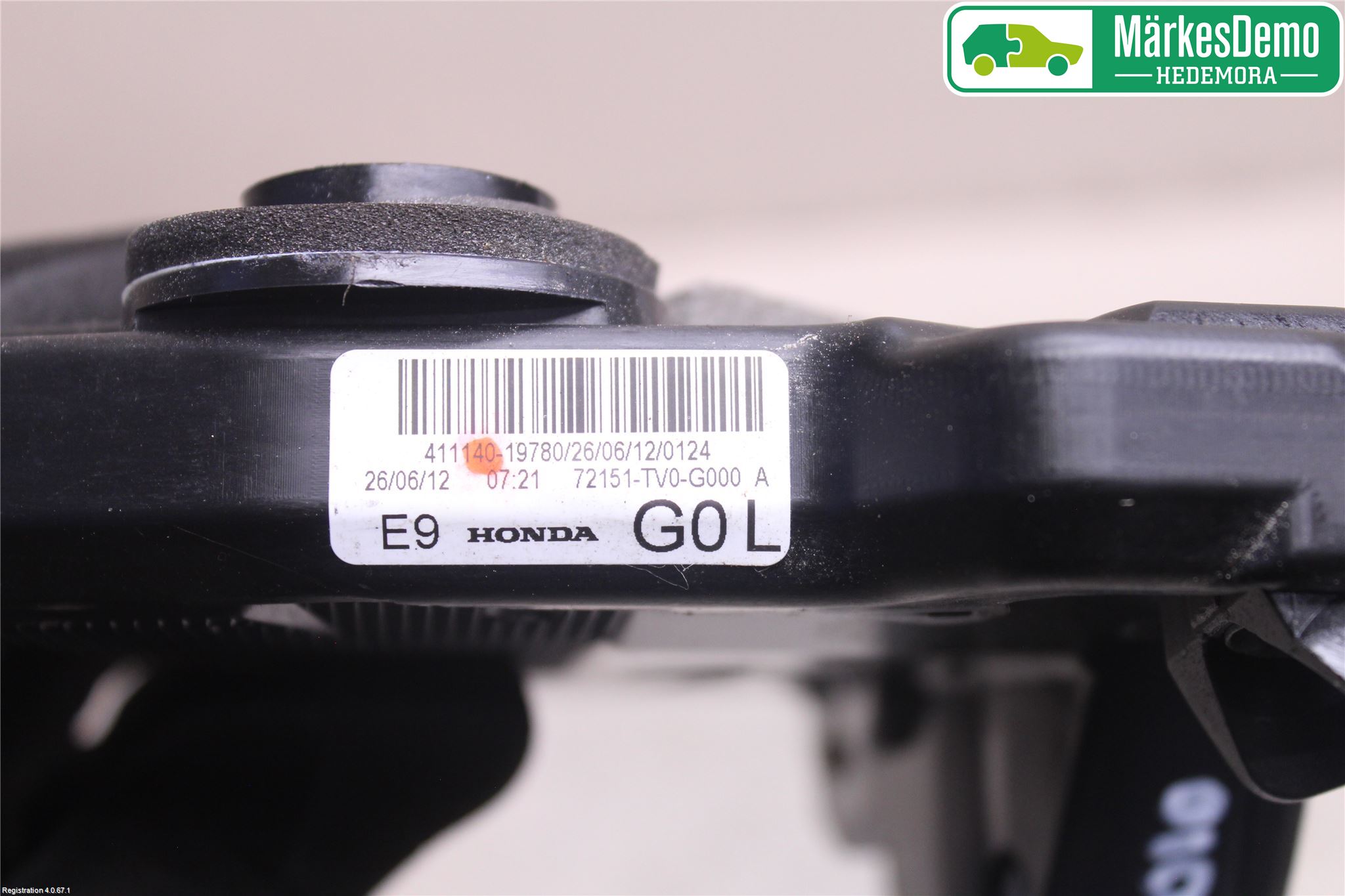 Honda CIVIC 12-16 Dørlås - Låsekasse