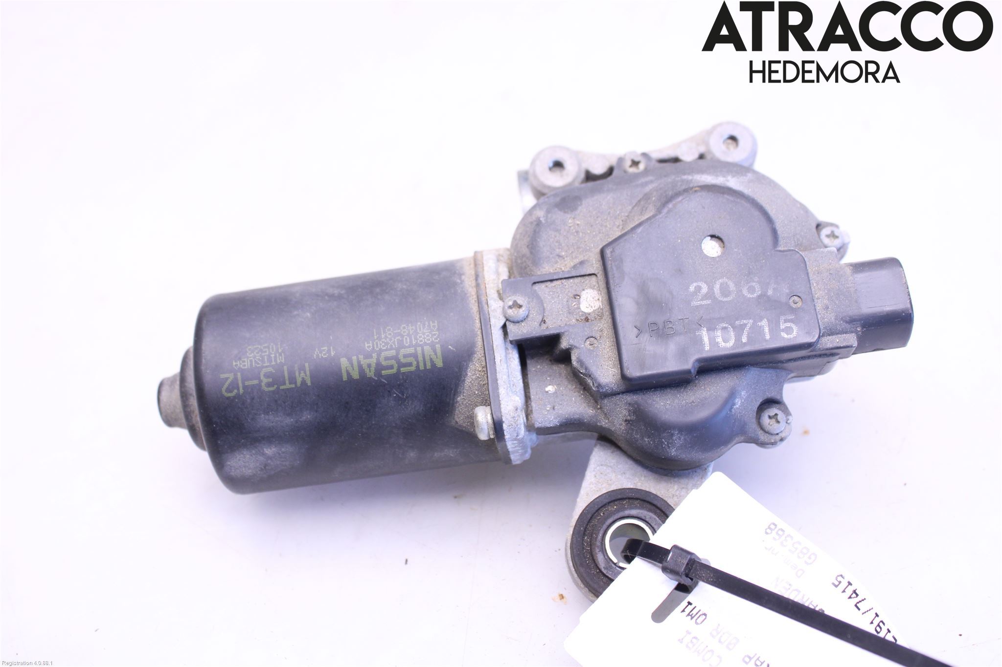 Nissan NV200/NV200 COMBI Viskermotor Frontrute