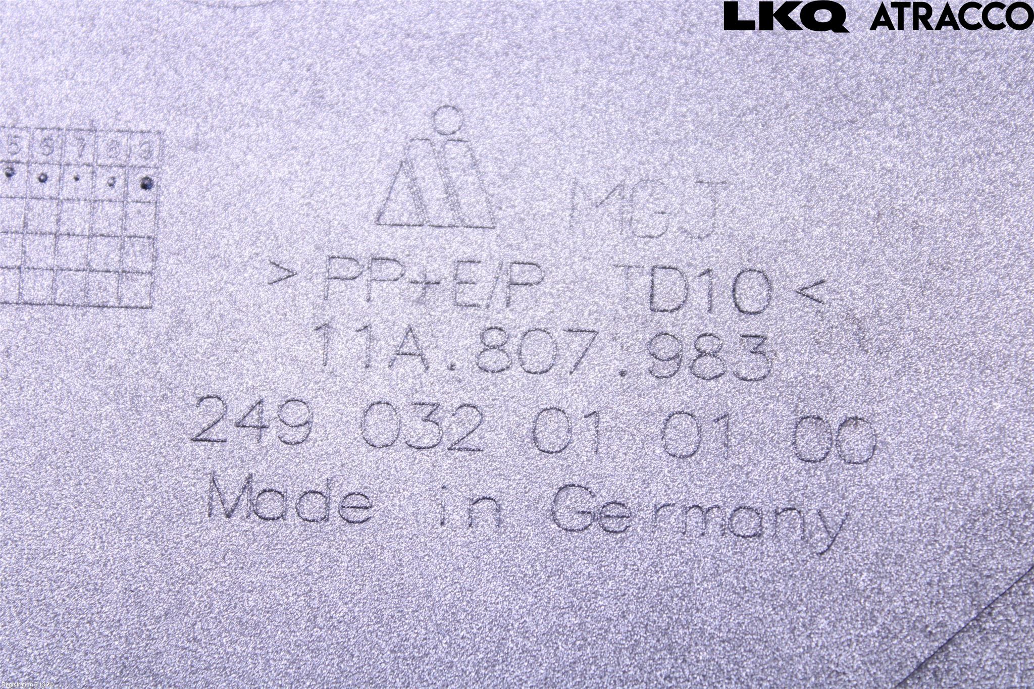 Volkswagen VW ID.4 21- Støtfanger Bak Hjørne Venstre