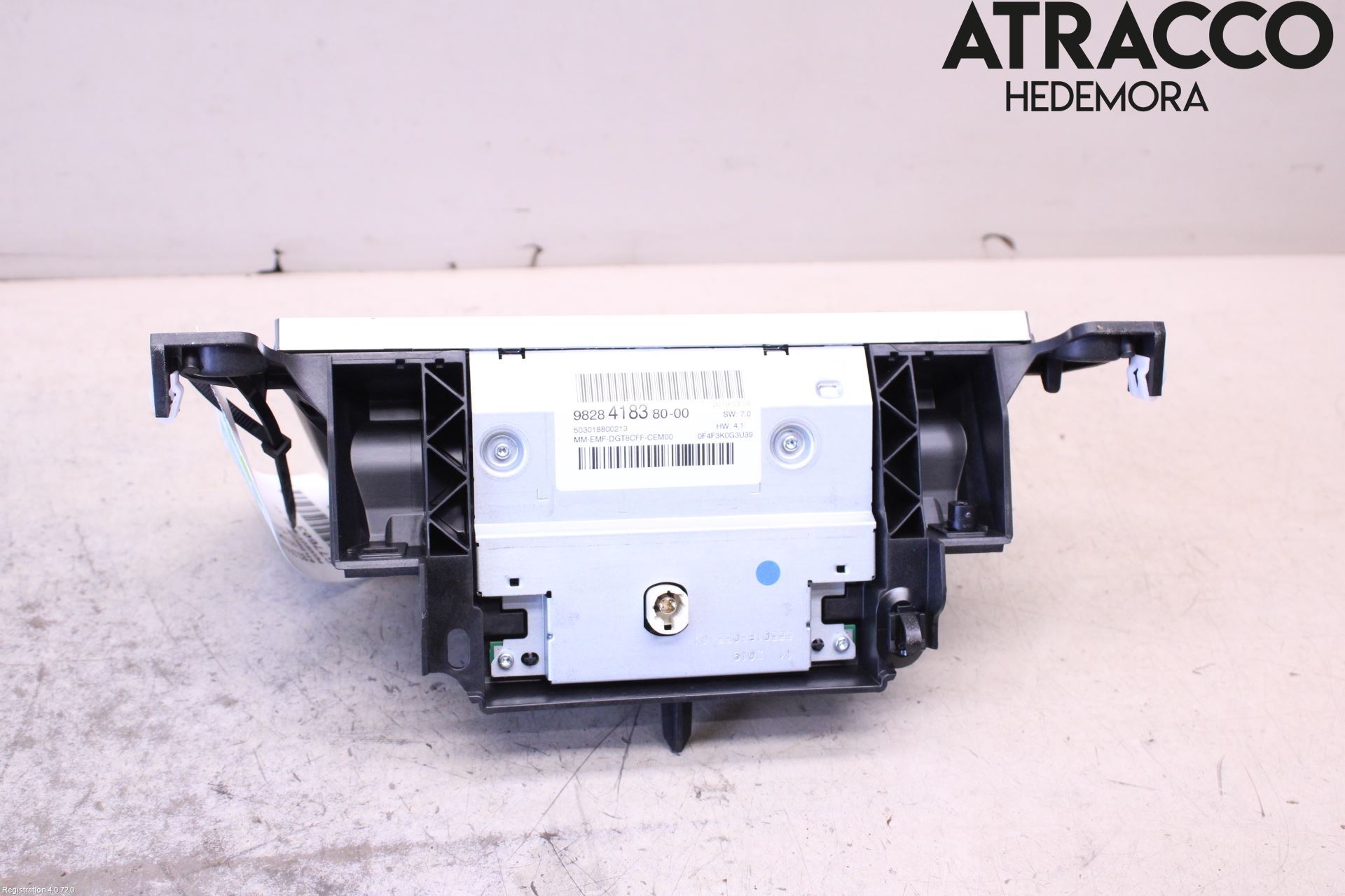 Peugeot 5008 17-24 Instr Skjerm Dvd-Gps-Ac-Tlf