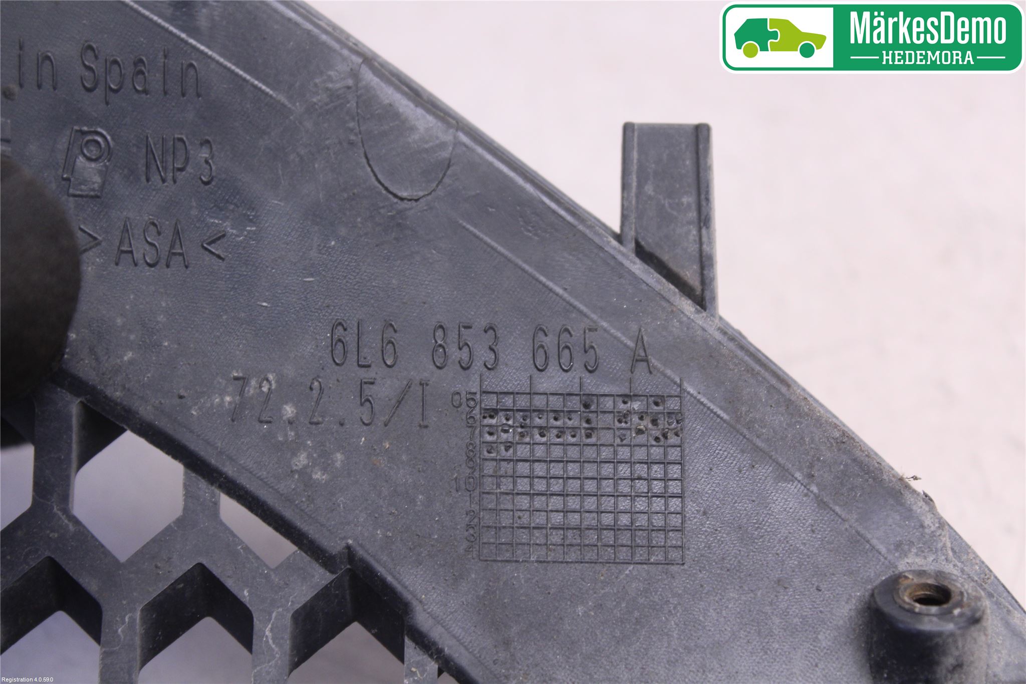 Seat IBIZA III 06-08 Frontlykt Kurve-Tåkelys Ramme