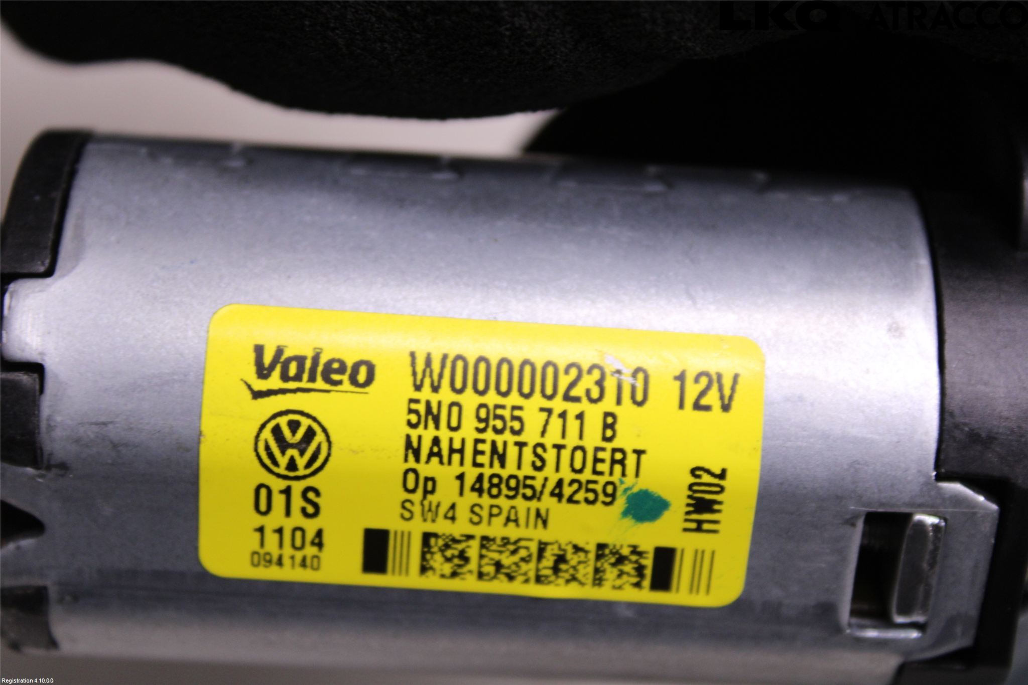 Volkswagen VW TIGUAN 07-16 Viskermotor Bakluke