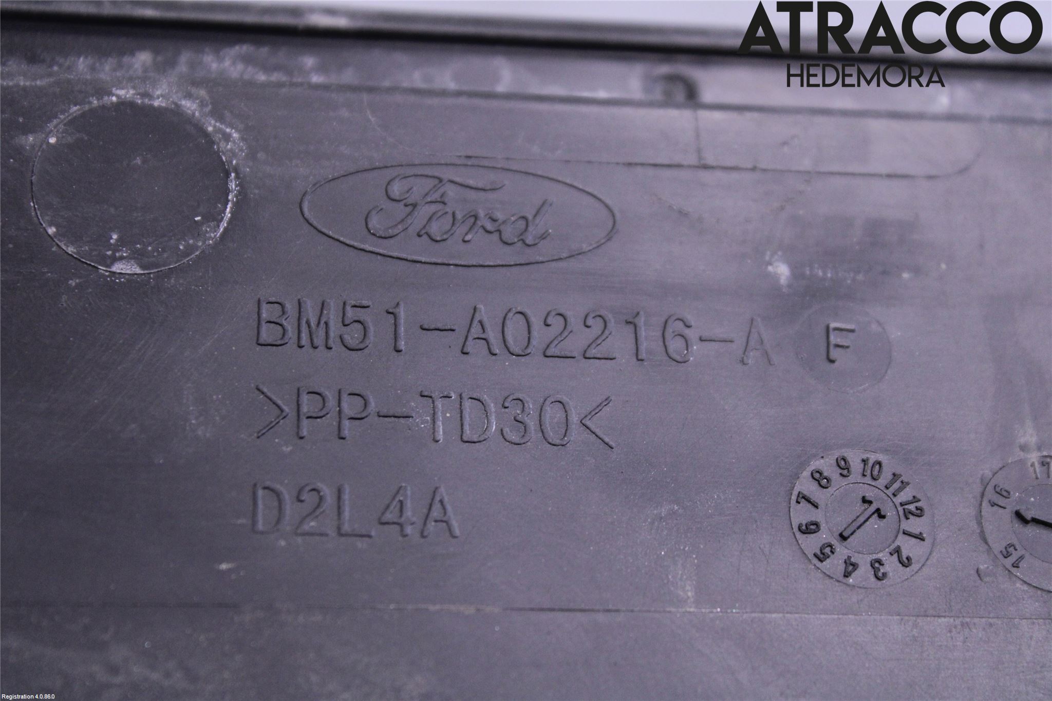 Ford FOCUS 15-18 Visker Deksel-Grill-Under Frr