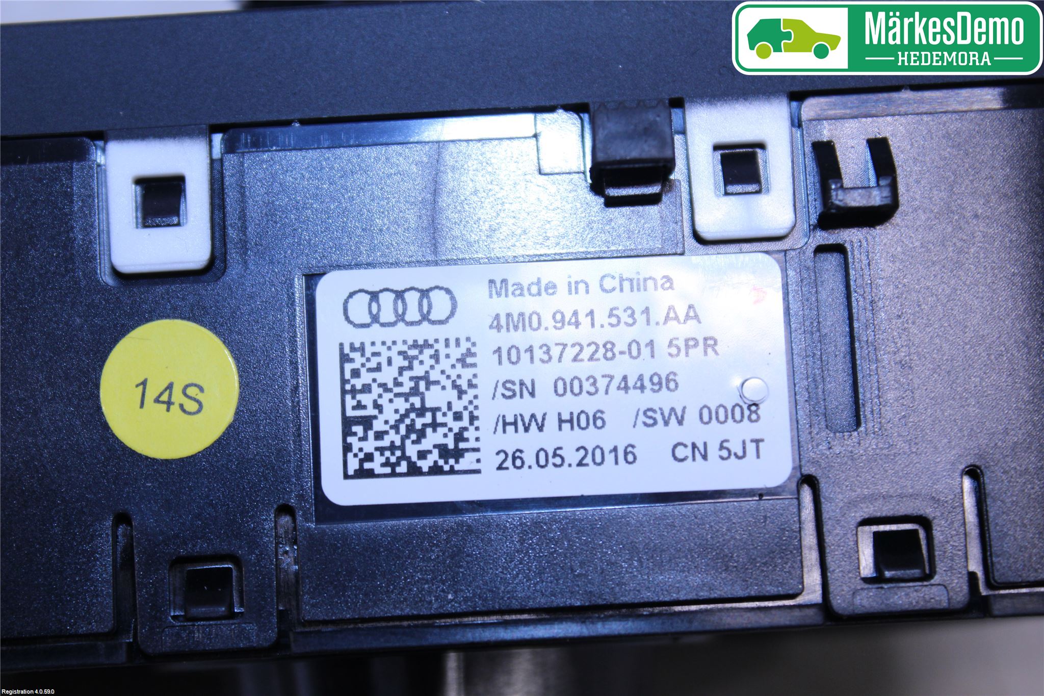Audi A4/S4 B9 16-19 Bryter Hovedlys