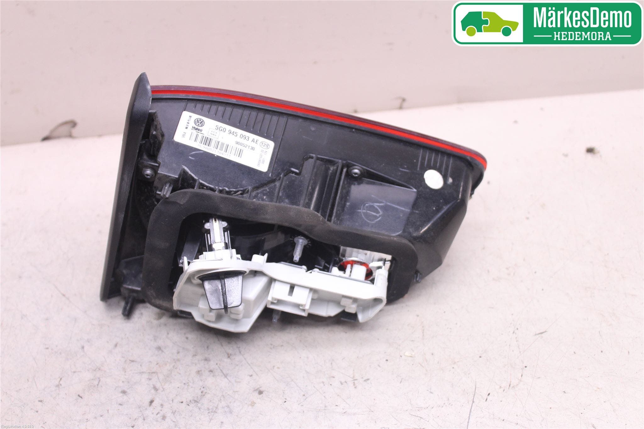 Volkswagen VW GOLF / E-GOLF VII 13-20 Baklykt Venstre På Luke(Indre