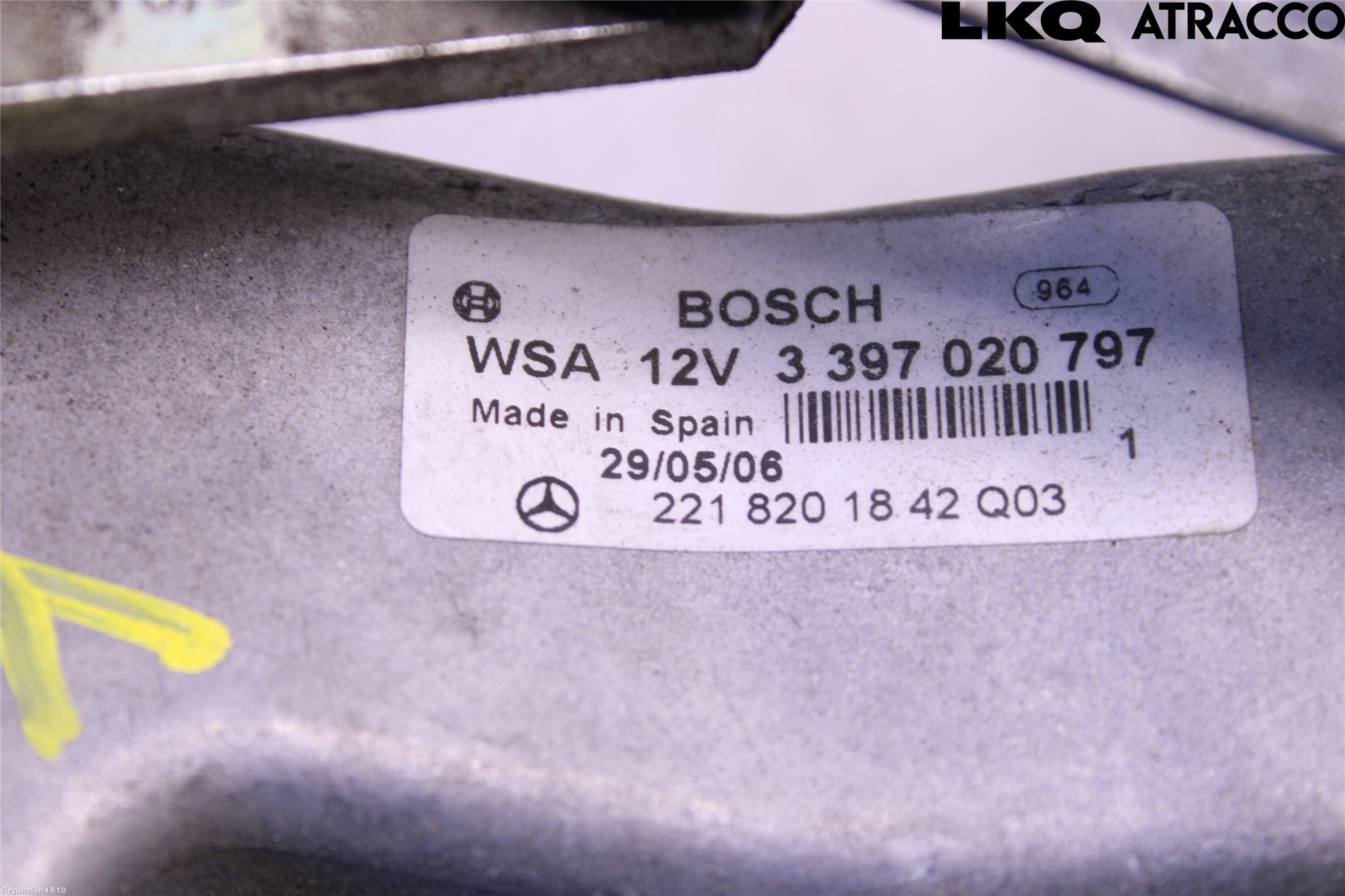 Mercedes-Benz MB S-KLASS (W221) 05-13 Viskermotor Frontrute