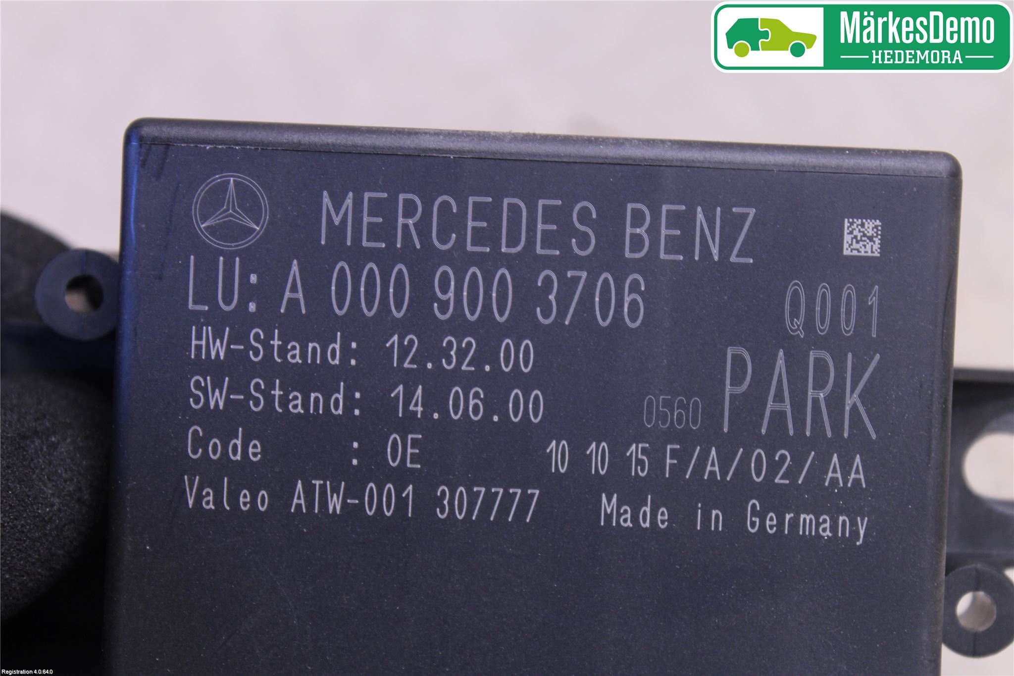 Mercedes-Benz MB E-KLASS (W212) 09-16 Styreenhet Parkering