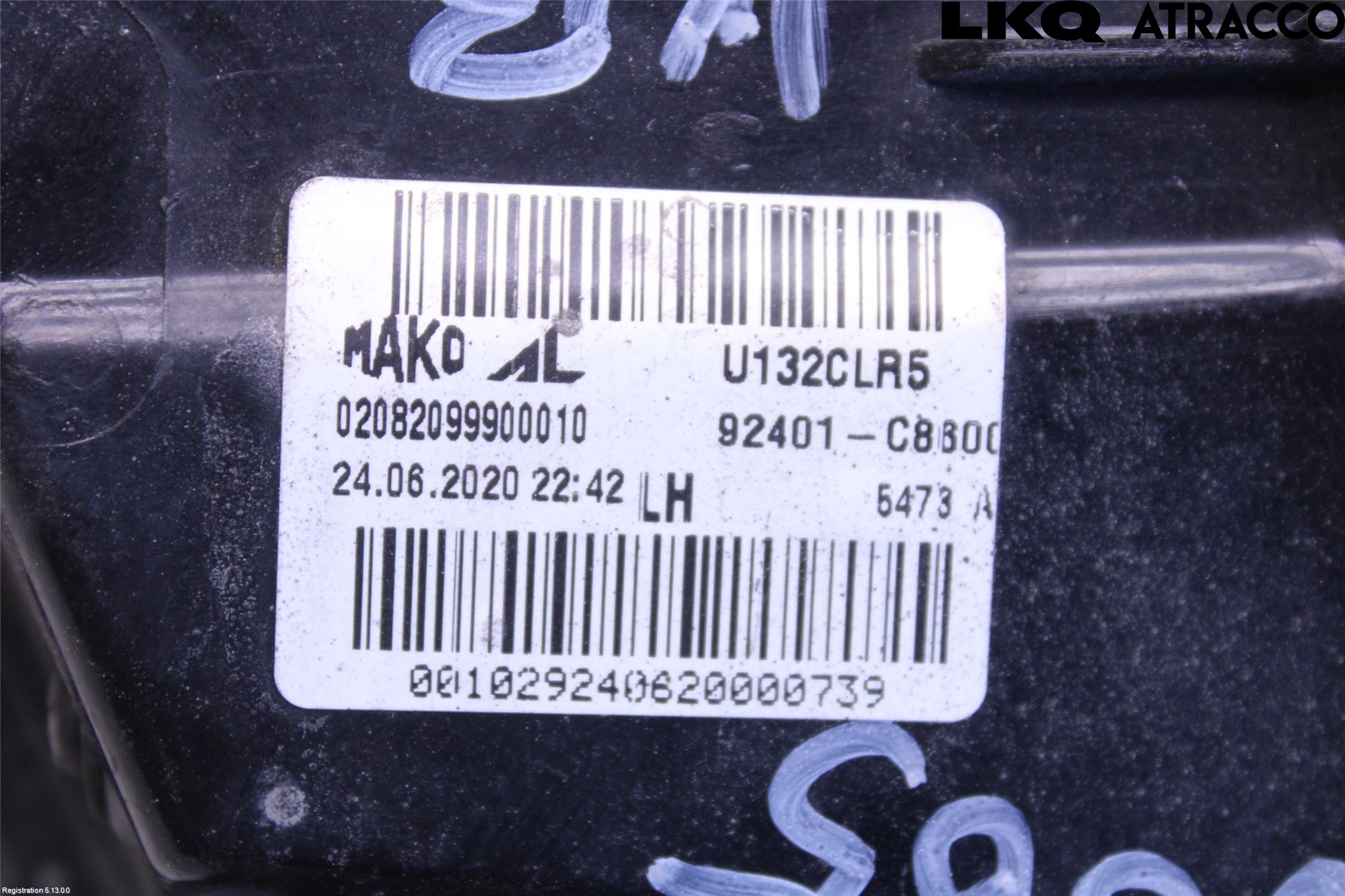 Hyundai i20 GB 15-20 Baklykt Venstre