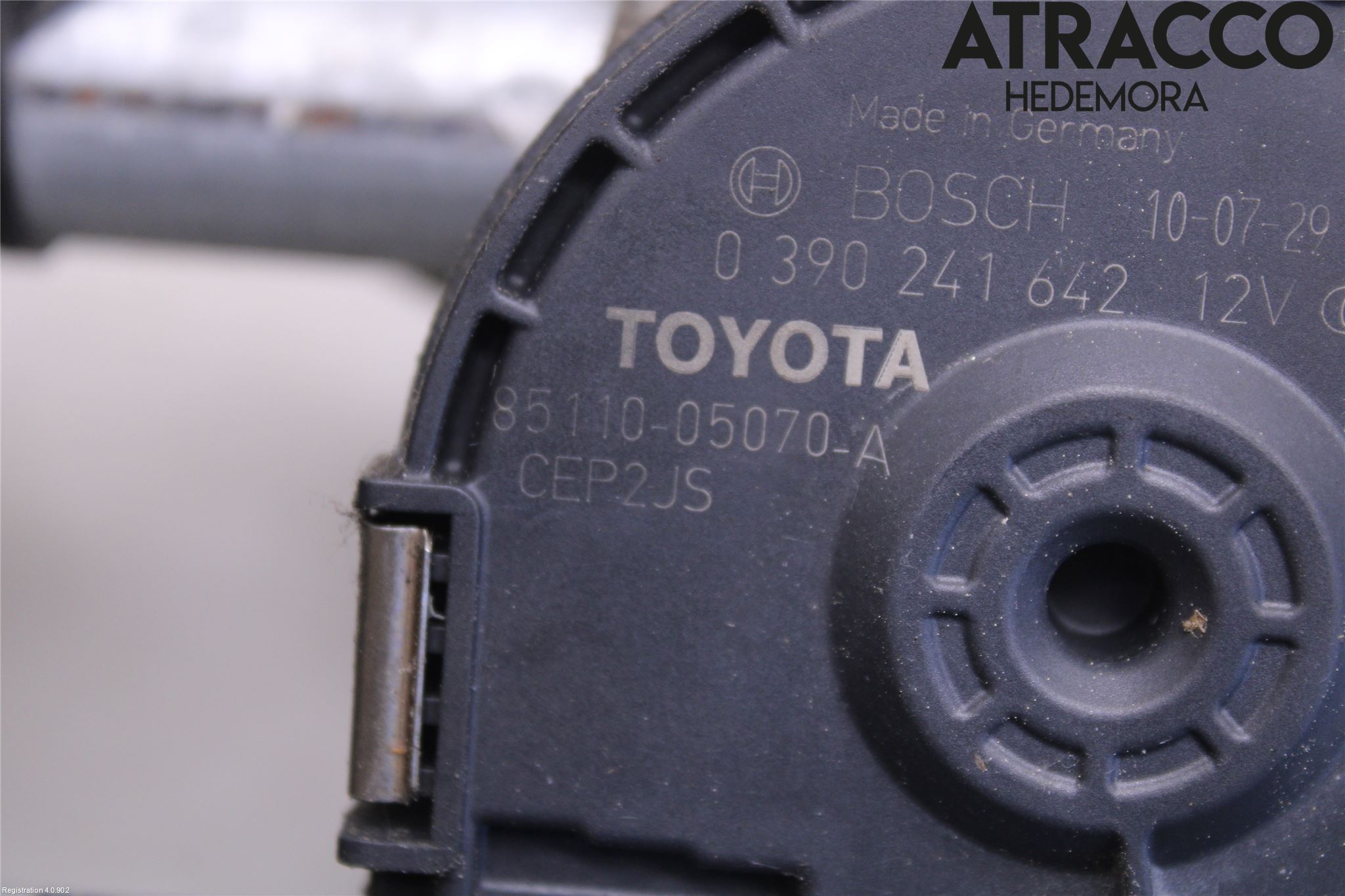 Toyota AVENSIS 09-15 Viskermotor Frontrute