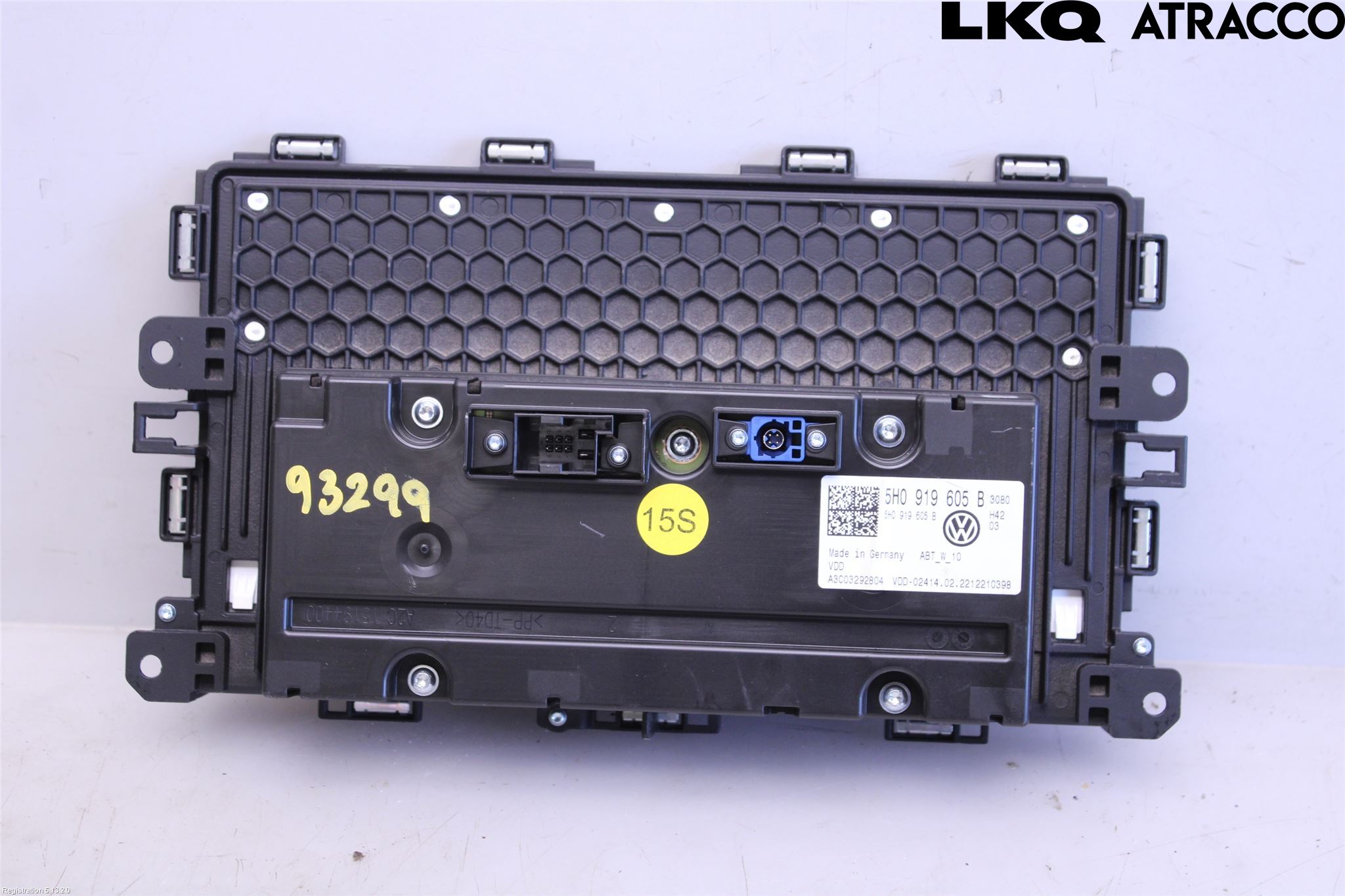 Volkswagen VW GOLF / E-GOLF VIII 20- Multifunktionsdisplay