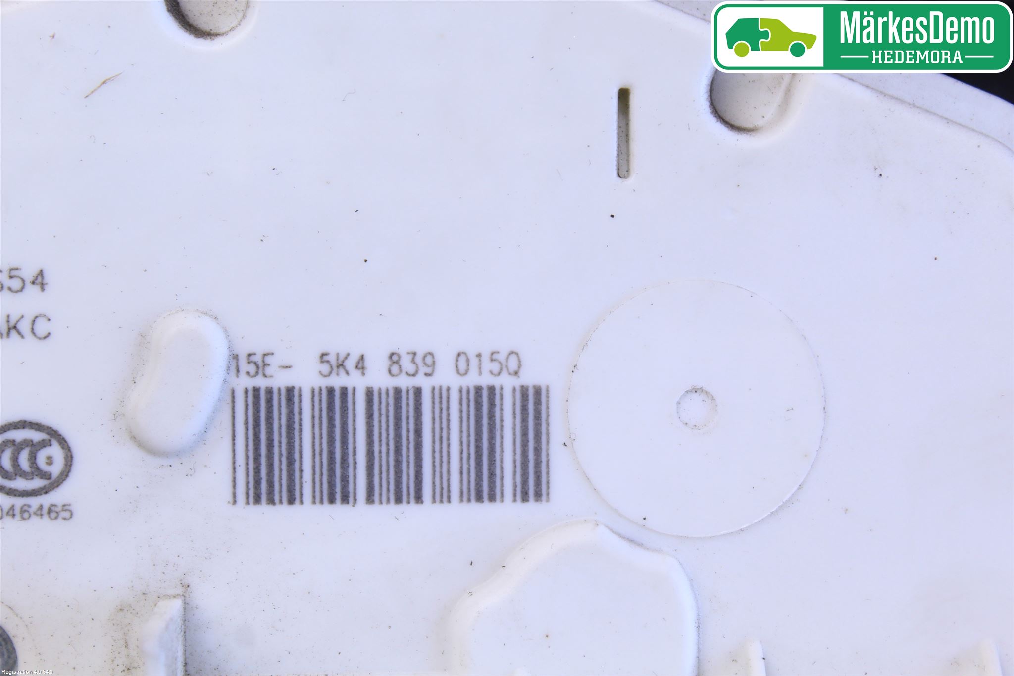 Volkswagen VW GOLF / E-GOLF VII 13-20 Dørlås - Låsekasse