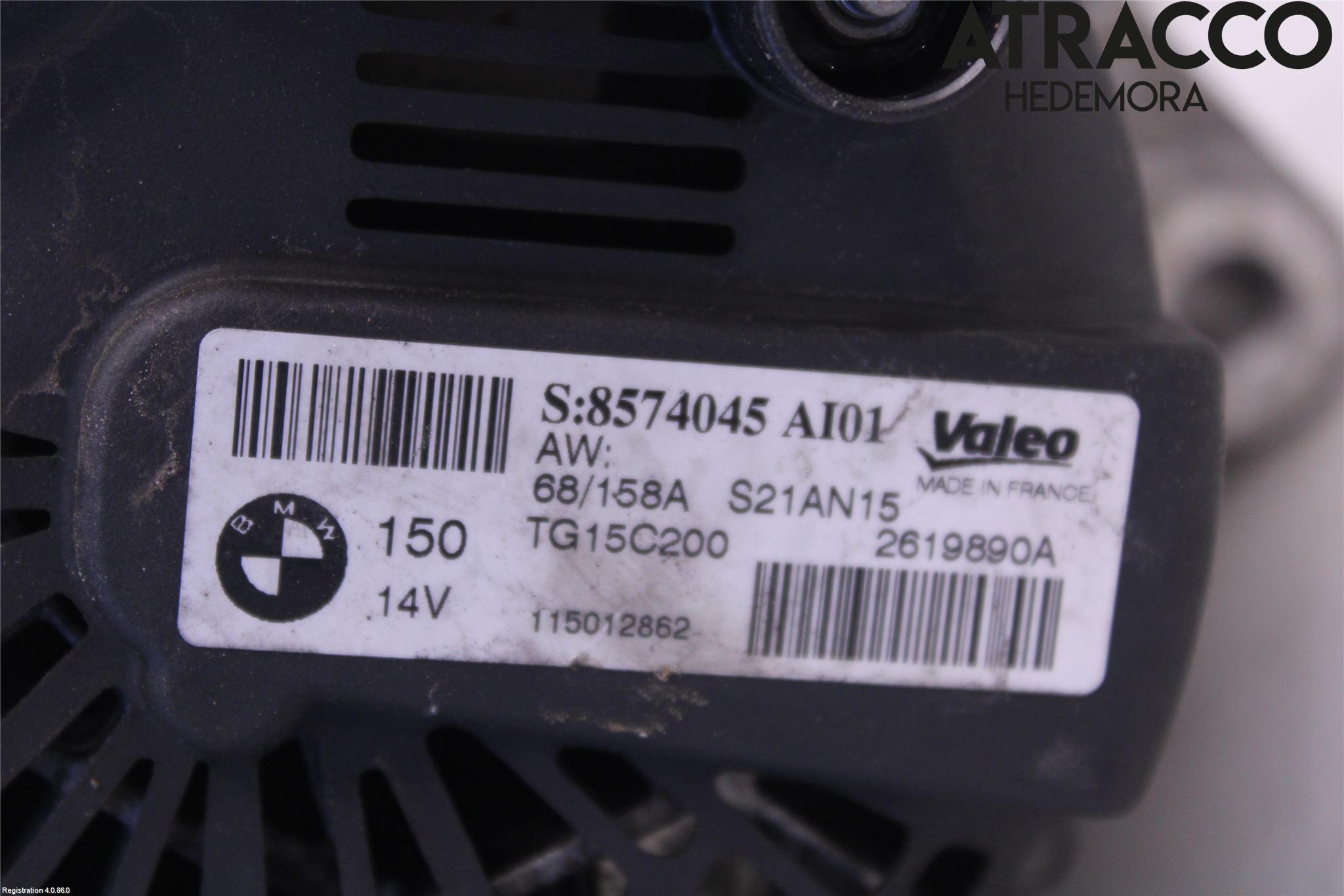 Toyota AURIS 13-19 Dynamo