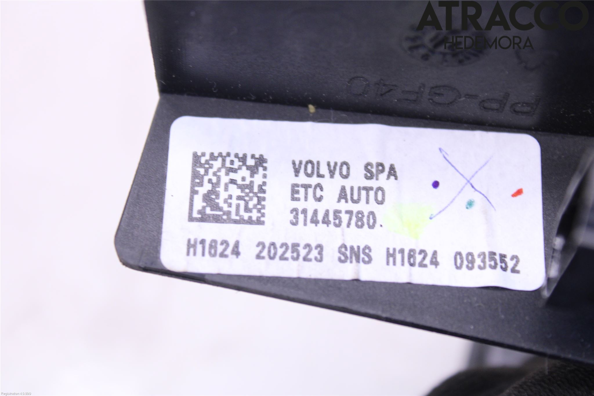 Volvo V90 17->> Gasspedal