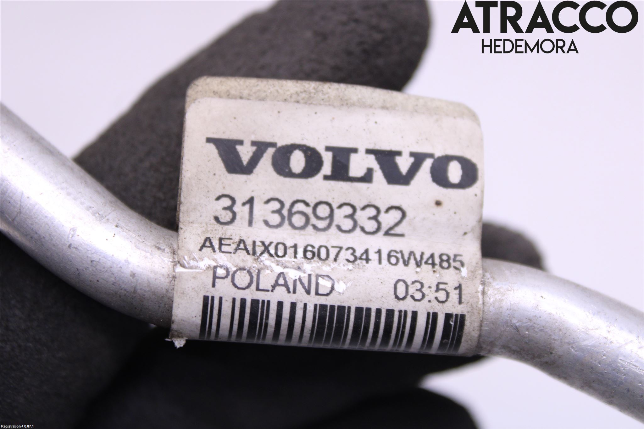 Volvo V90 17->> Varme Ac Slange - Rør