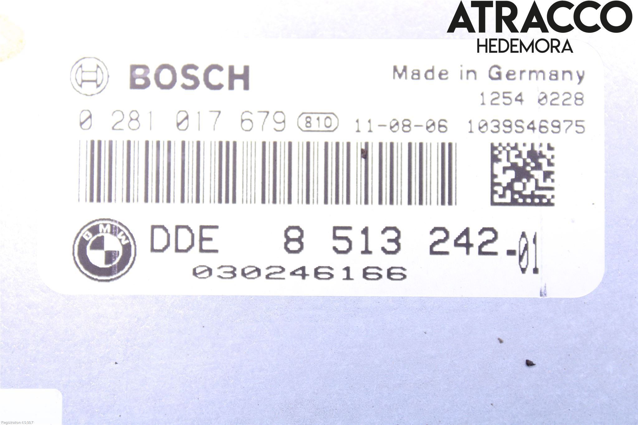 BMW 5 F10/F11/F18 09-17 Styreenhet Dieselpumpe