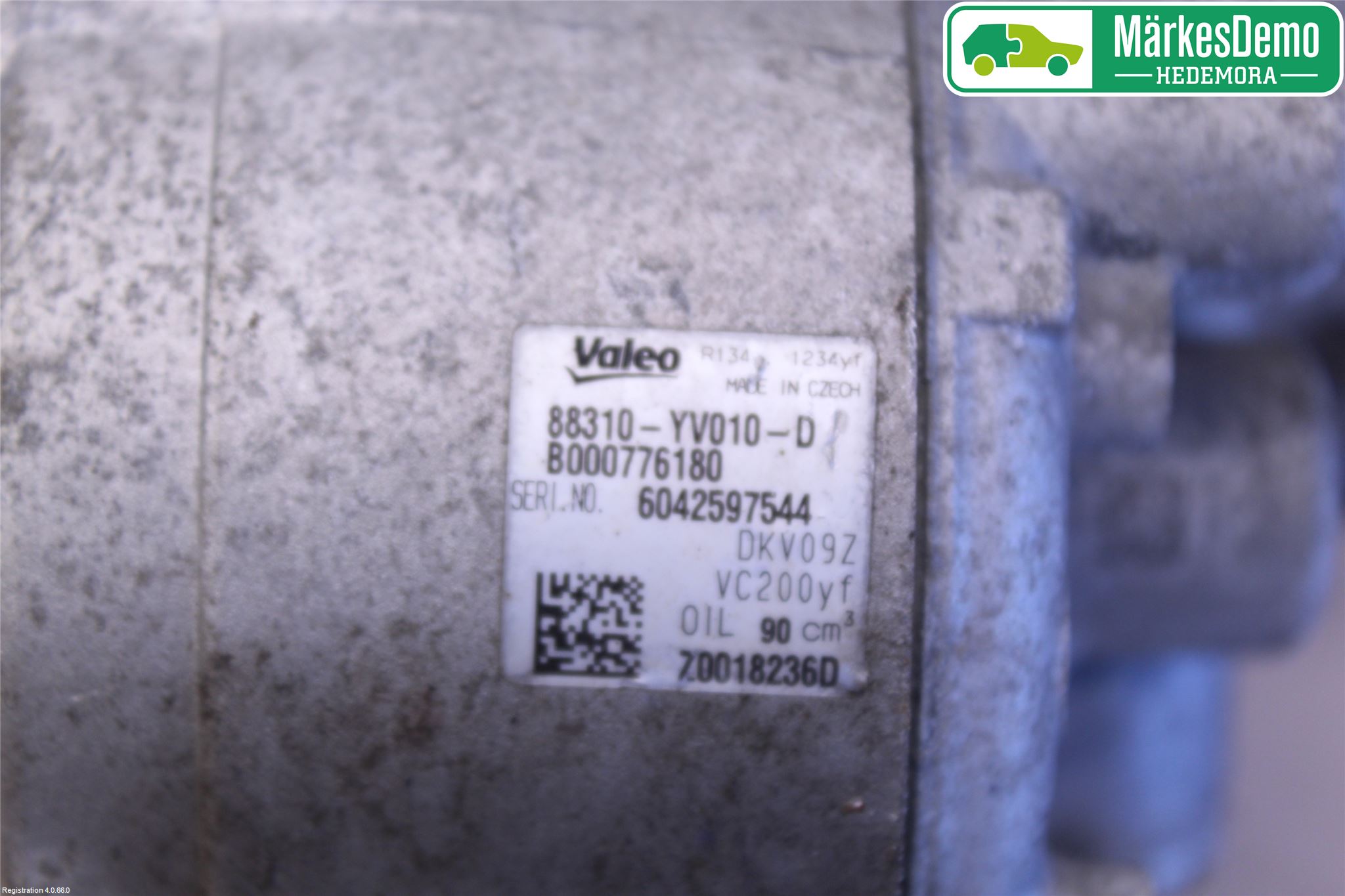 Peugeot 108 15-22 Varme Ac Kompressor