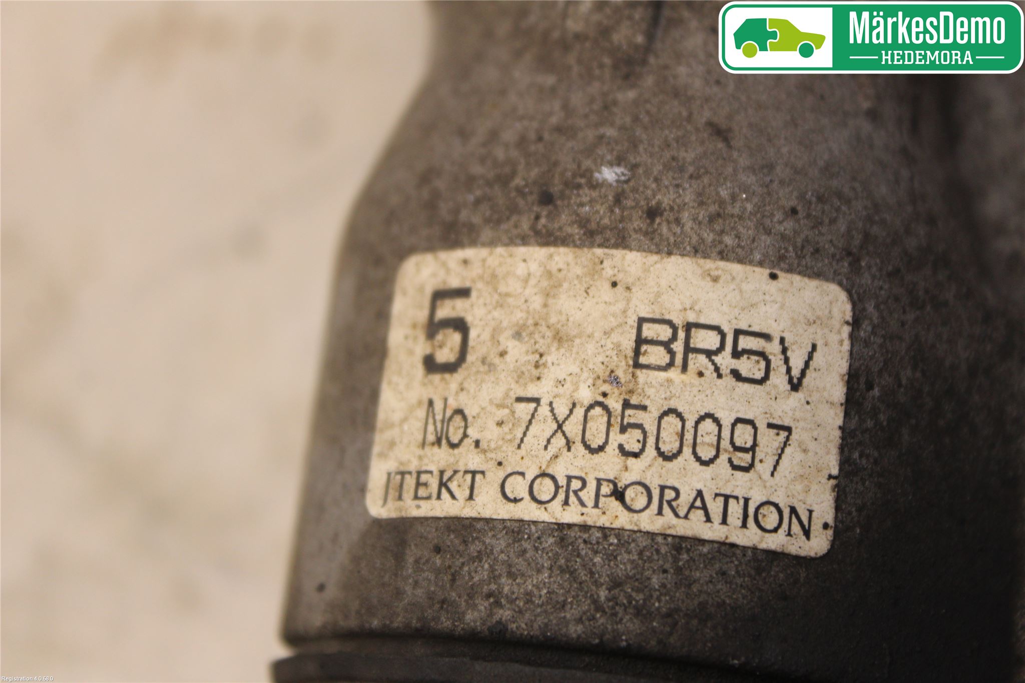 Mazda 3 I 07-08 Servo Snekke - Tannstang