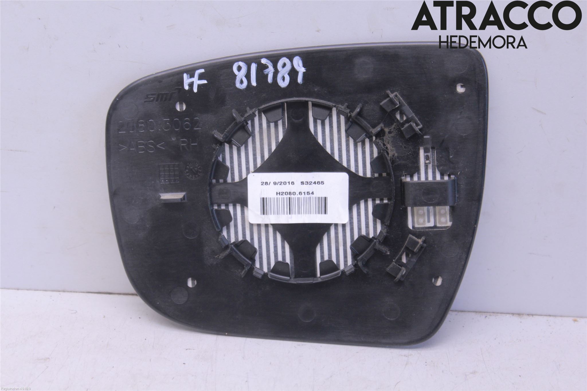 Nissan QASHQAI 14-17 Speil Glass H
