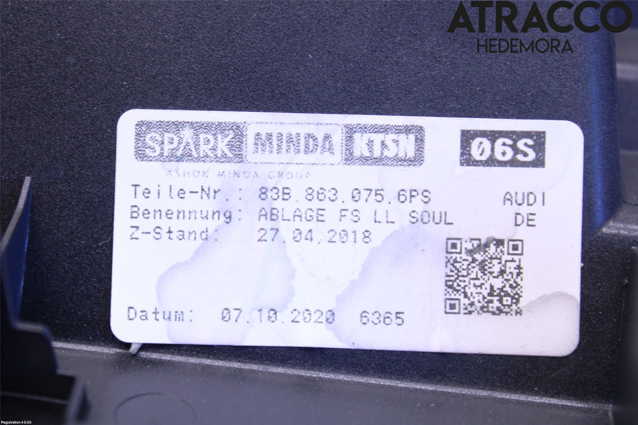 Audi Q3 F3 19- Innr Dashbord Sparkeplate