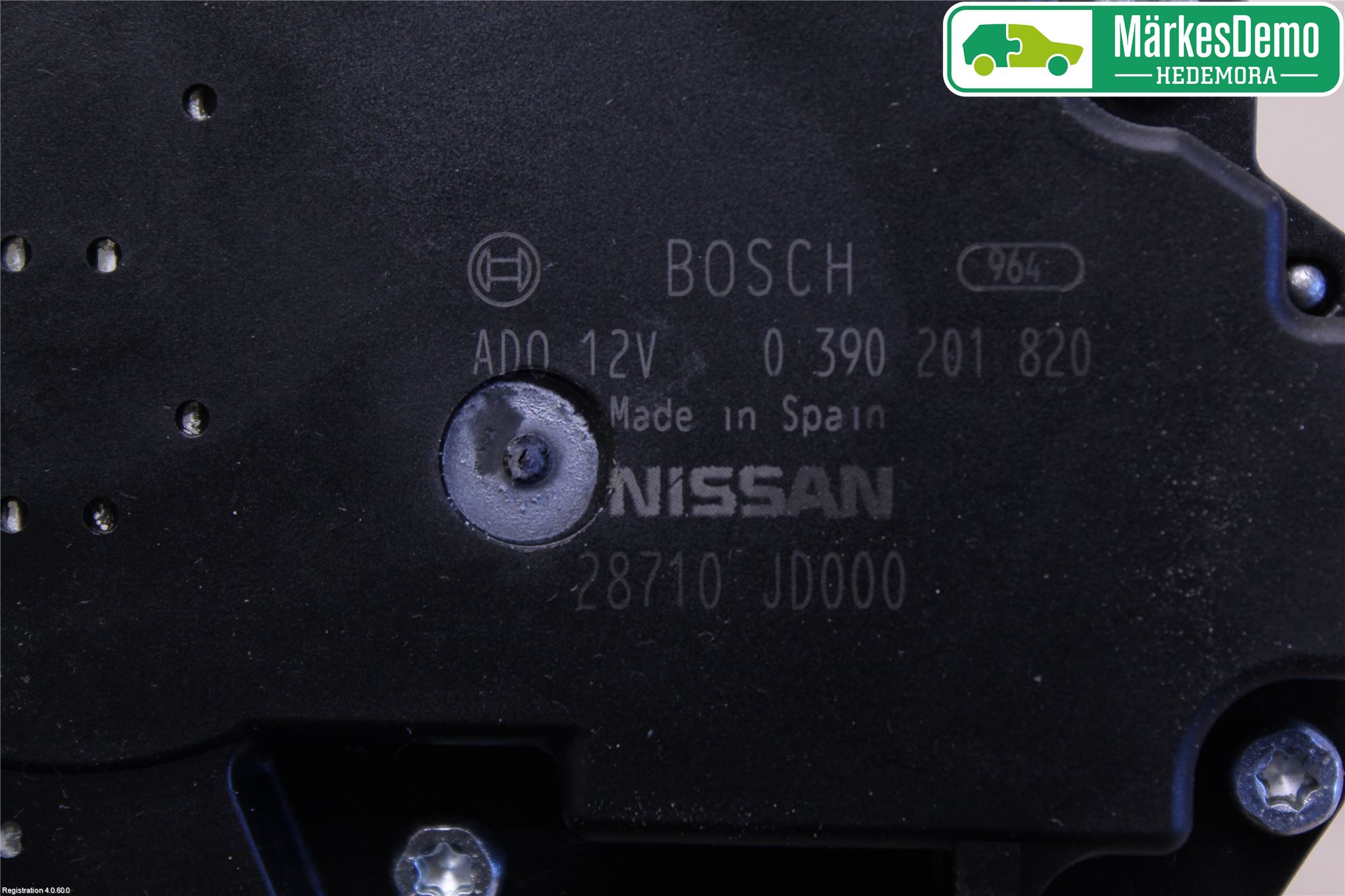 Nissan QASHQAI+2  10-14 Viskermotor Bakluke