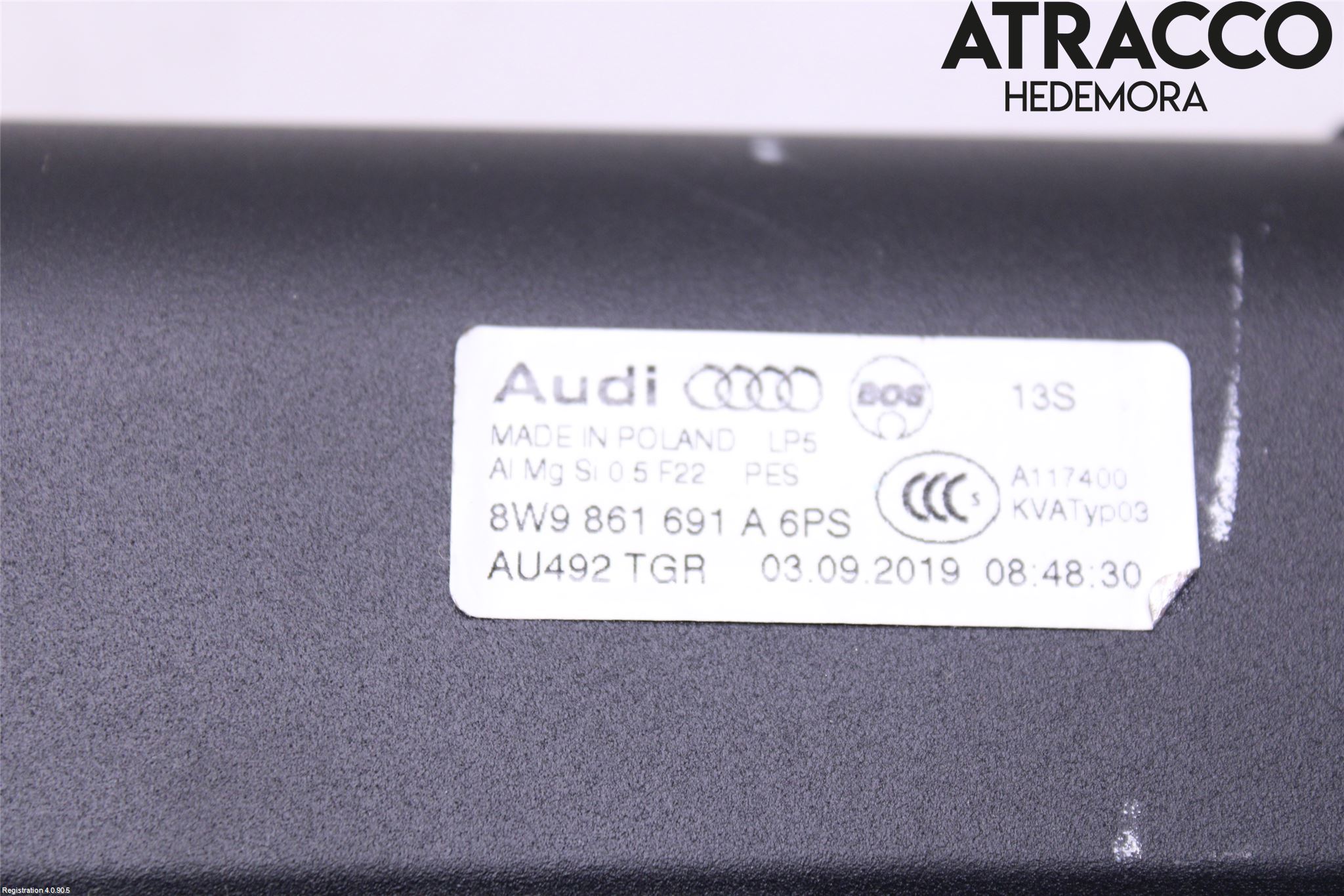 Audi A4 ALLROAD 17- Innr Lastenett