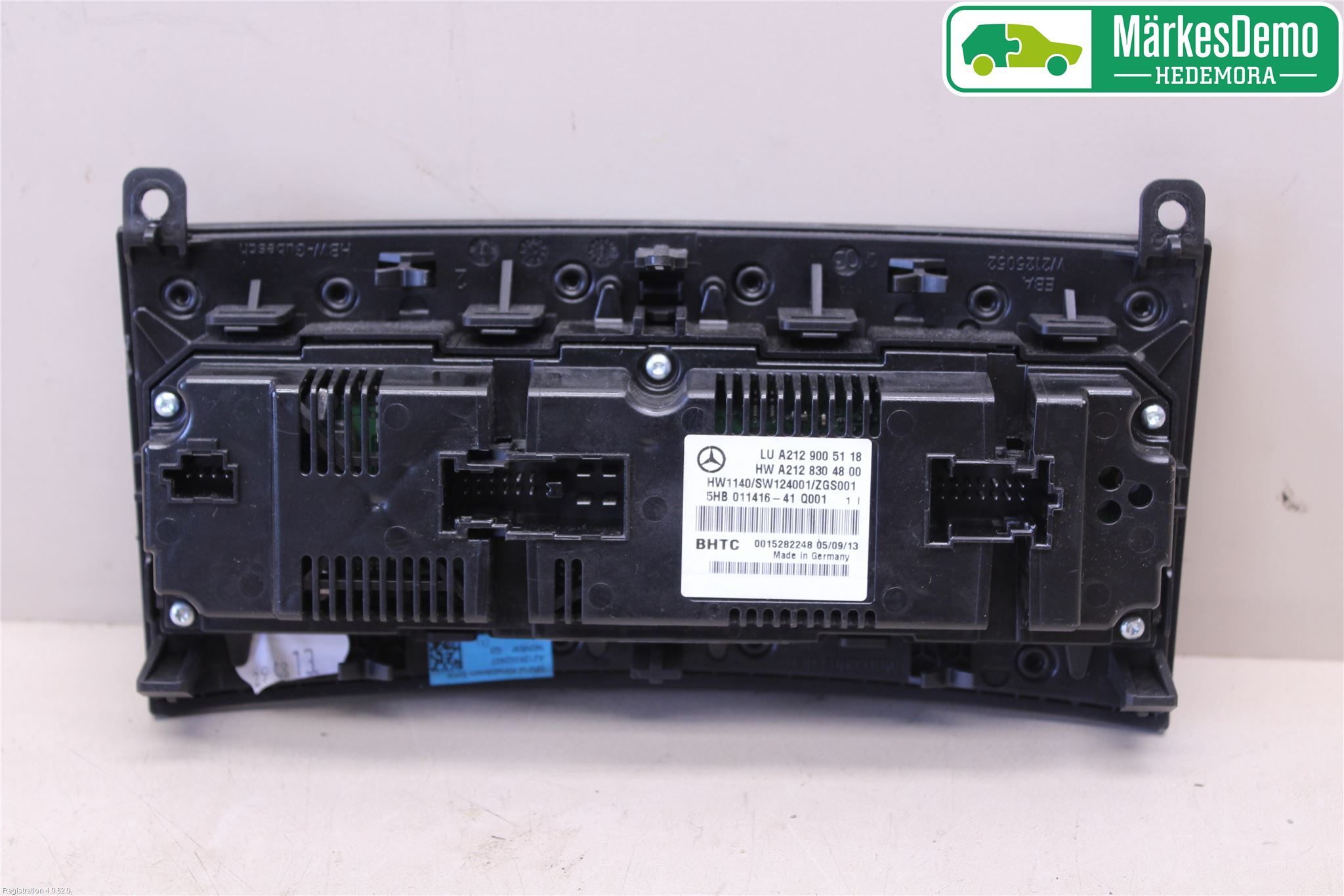 Mercedes-Benz MB E-KLASS (W212) 09-16 Varme Ac Betjening-Display