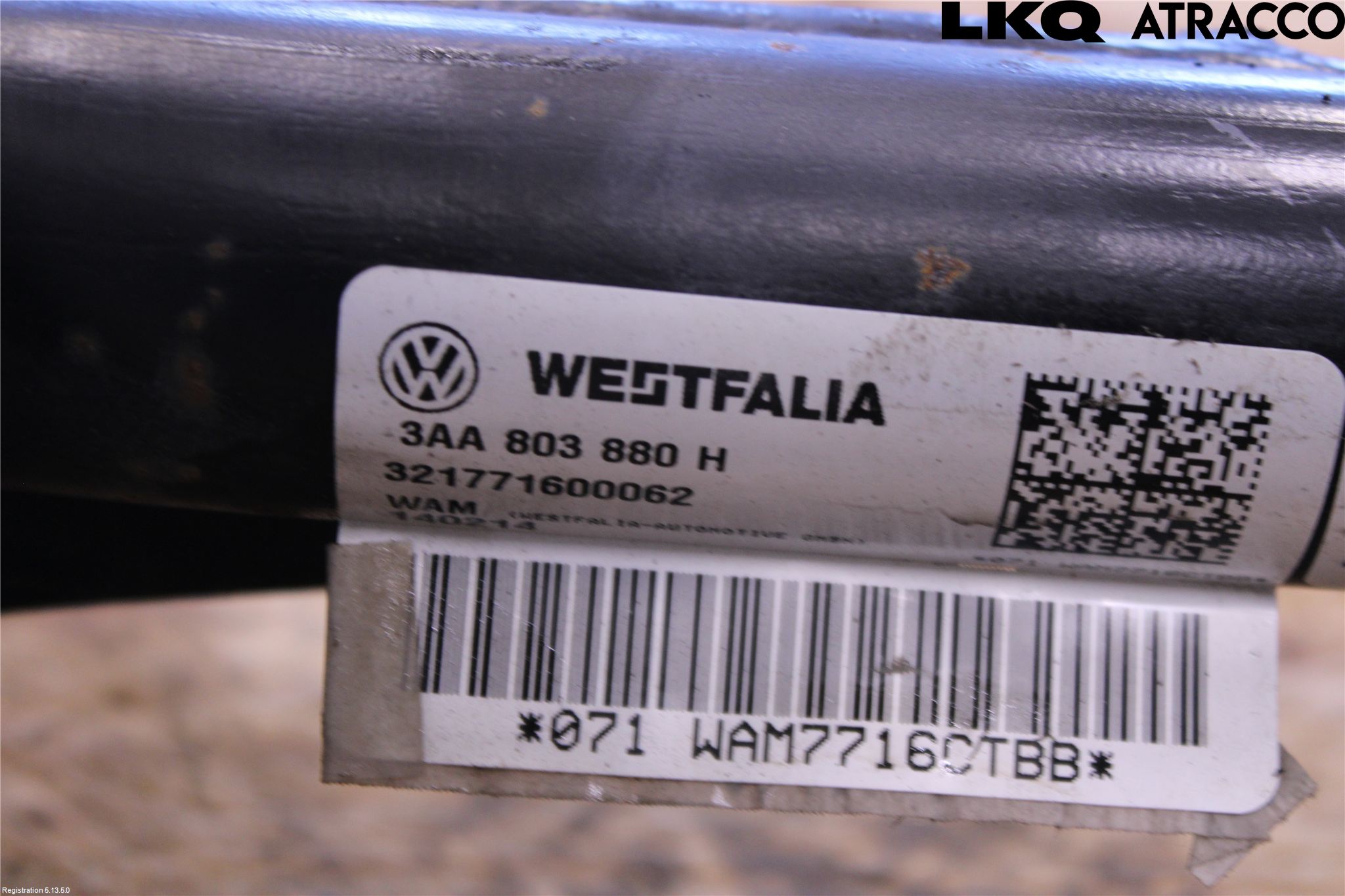 Volkswagen VW PASSAT 11-14 Tilhengerfeste