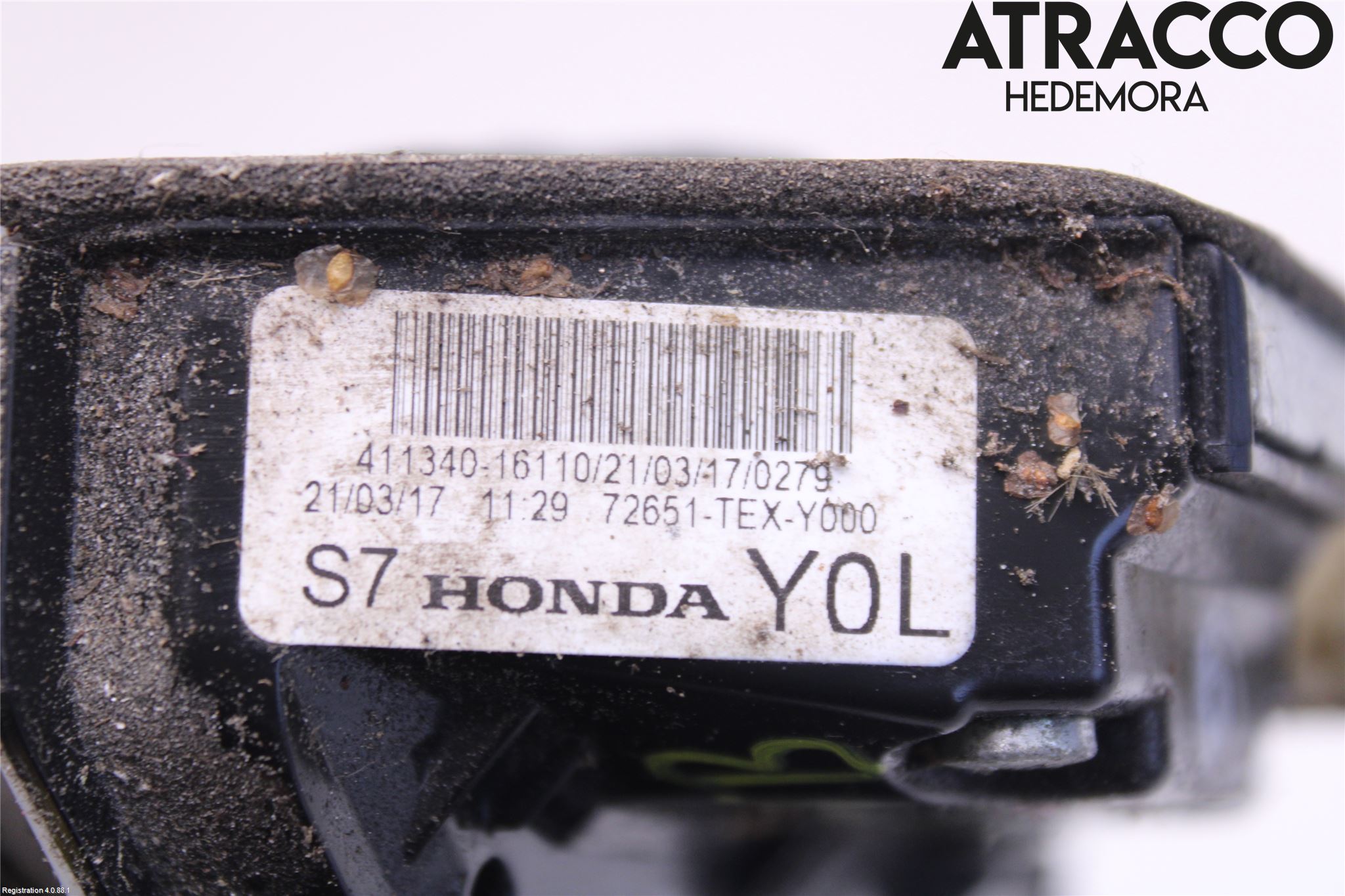 Honda CIVIC 17-22 Dørlås - Låsekasse