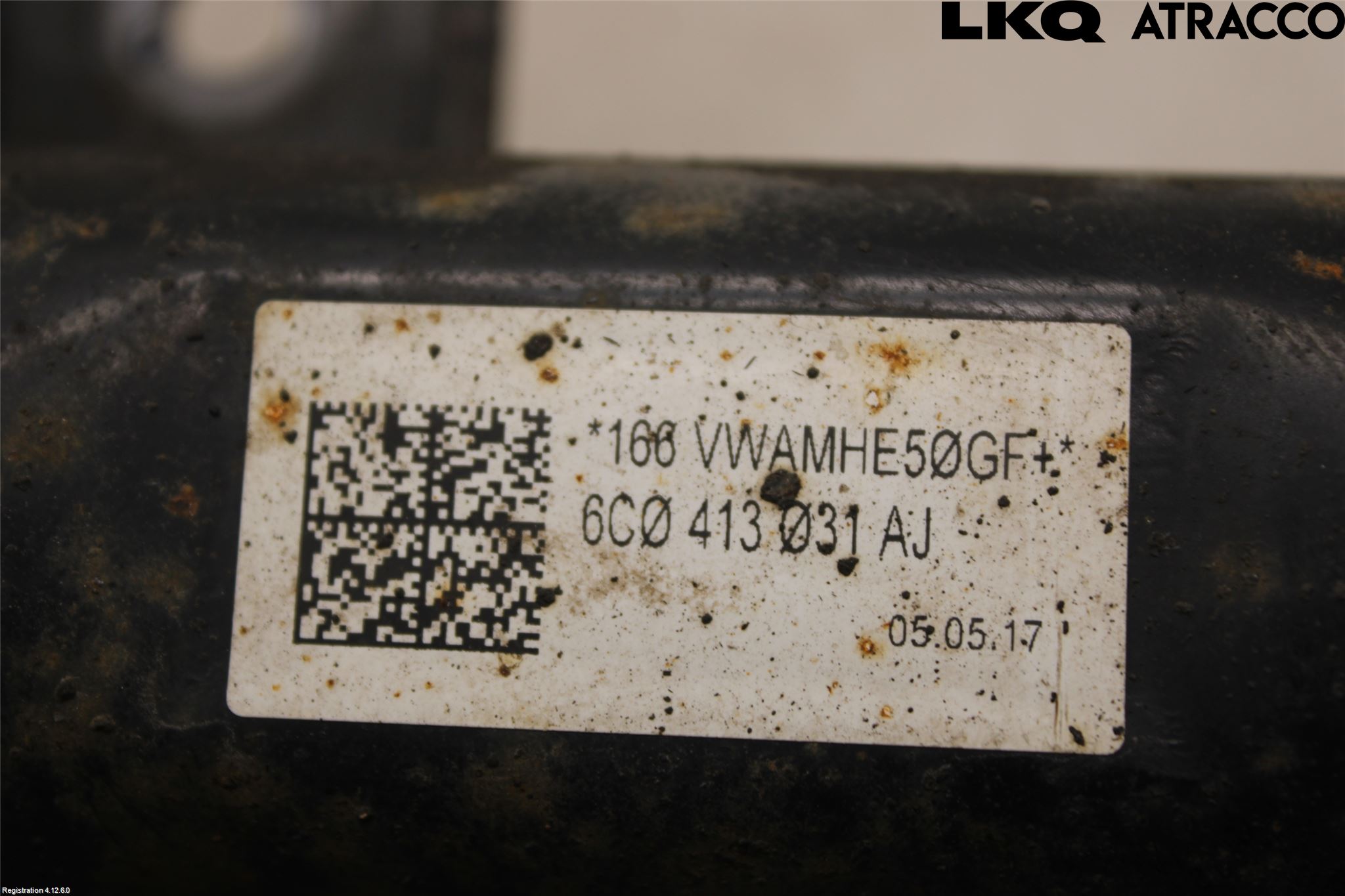 Volkswagen VW POLO 10-17 Fjærbein Foran Høyre