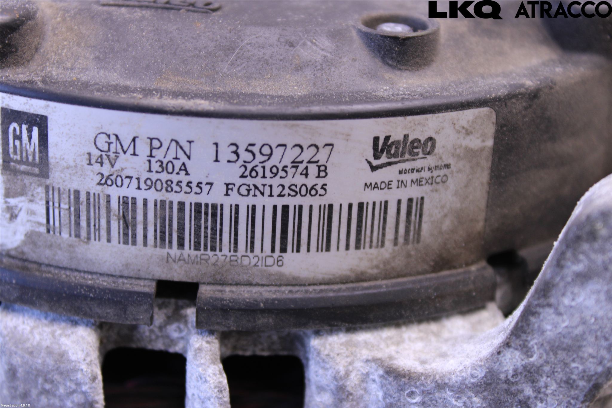 Opel ZAFIRA C 12-19 Dynamo