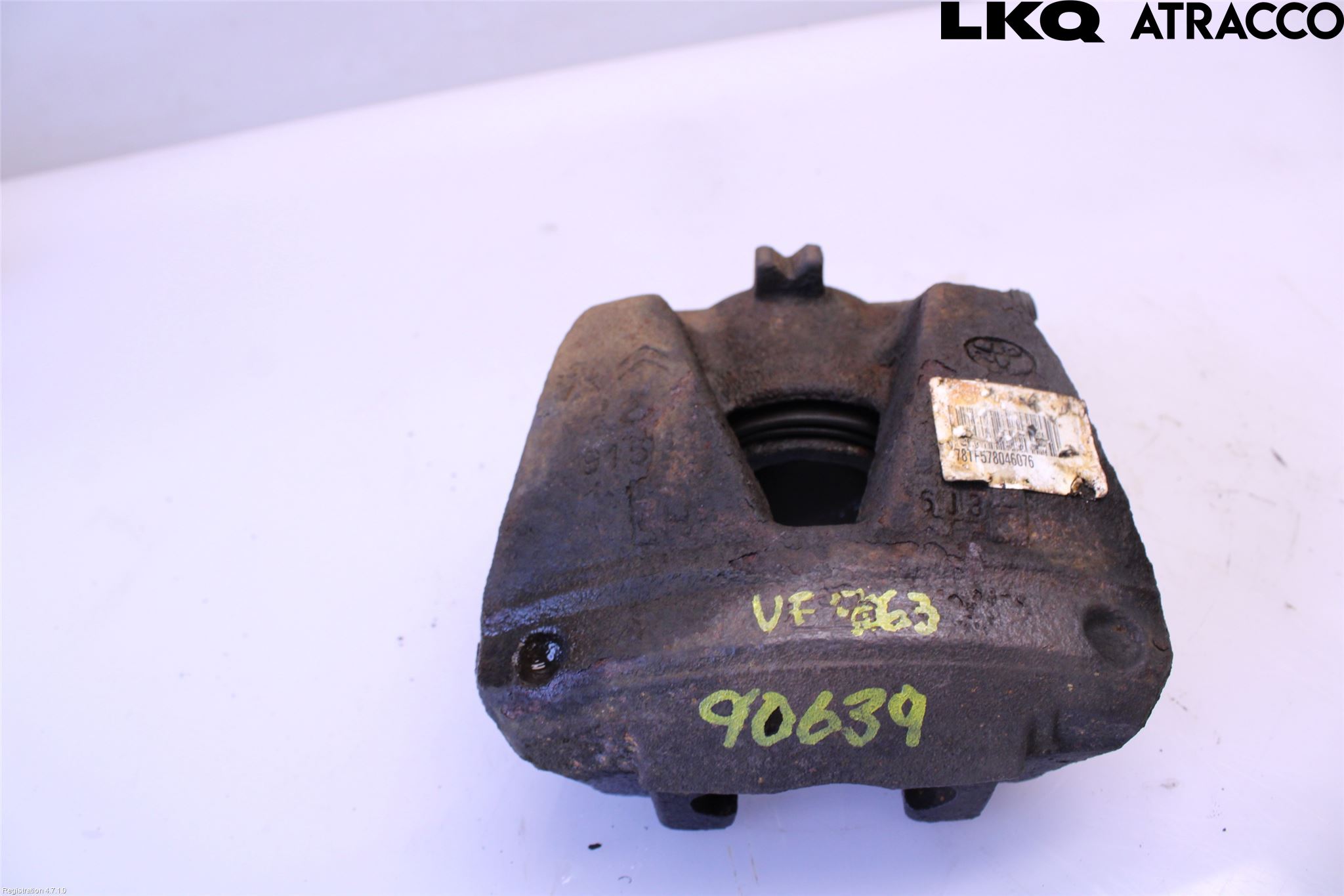 Toyota PROACE II 16- Bremsecaliper Foran Venstre
