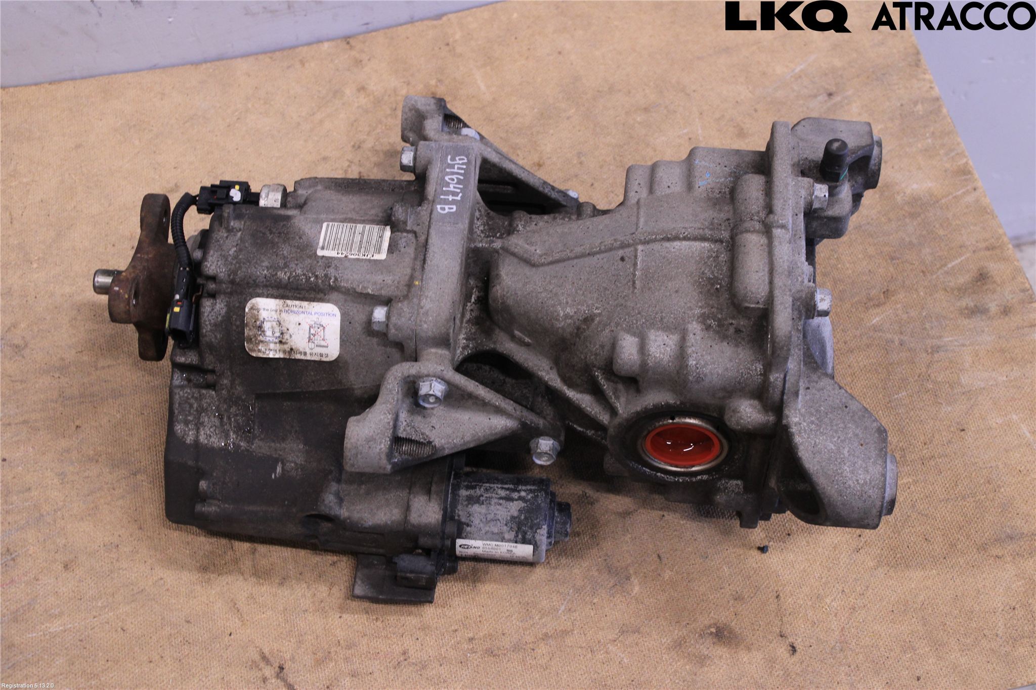 Hyundai TUCSON 05- Bakaksel Kardang Bak -Diff