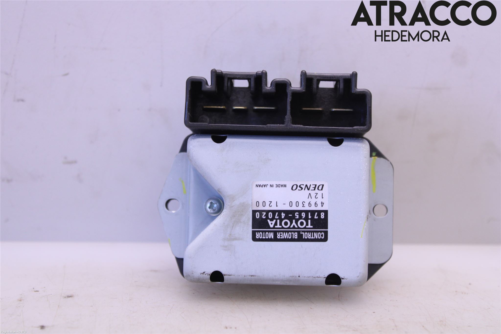 Toyota PRIUS NWH20 04-08 Varmeapparat Viftemotstand
