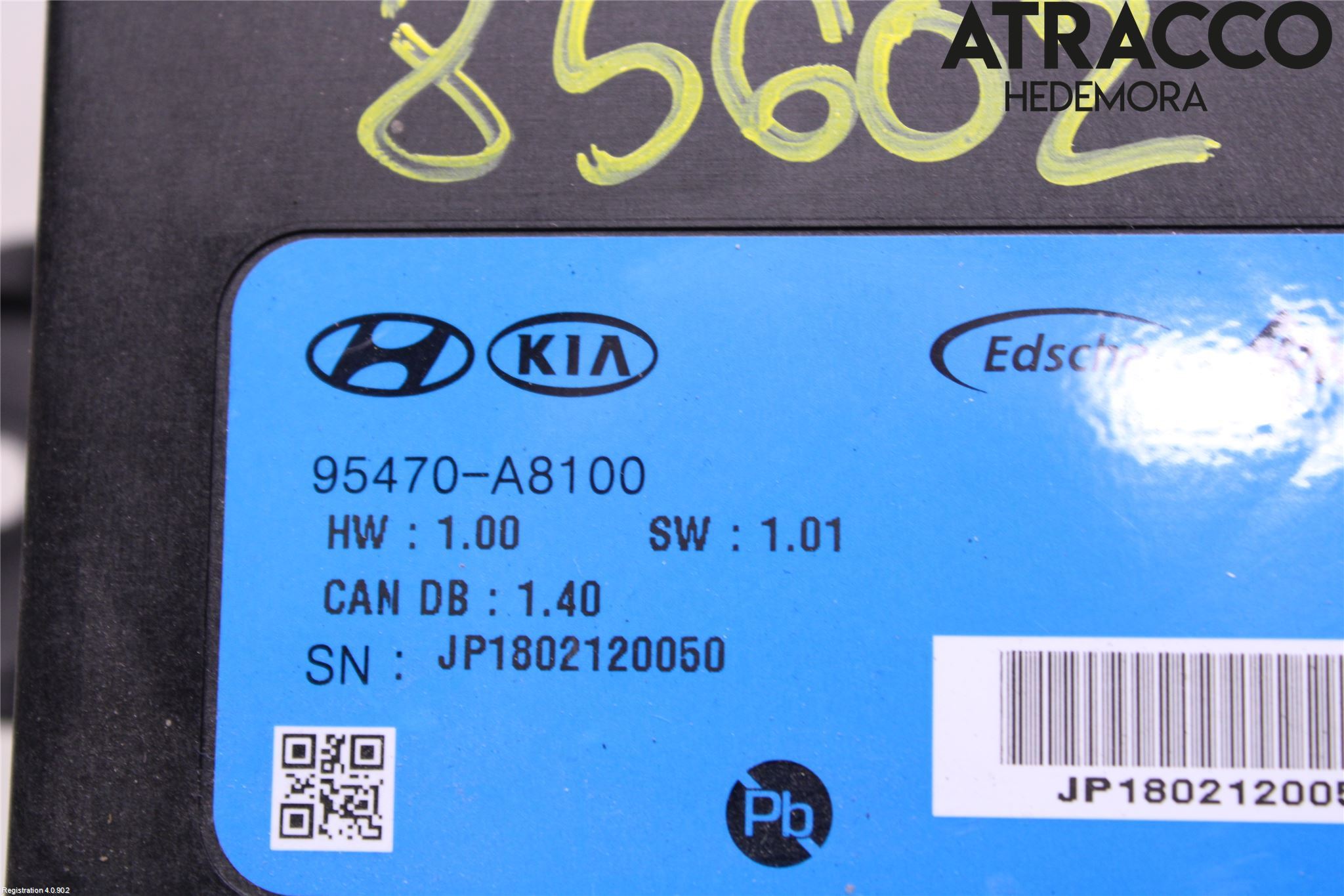 Kia OPTIMA 16-20 Styreenhet Bakluke