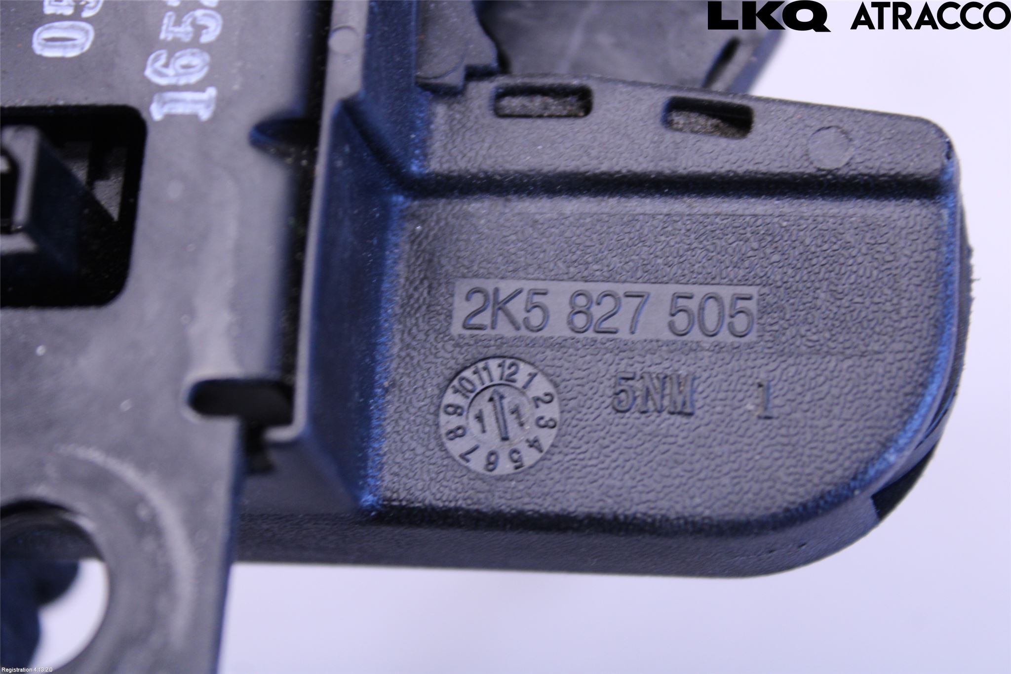 Volkswagen VW CADDY 11-15 Bakluke-Lokk Låsekasse