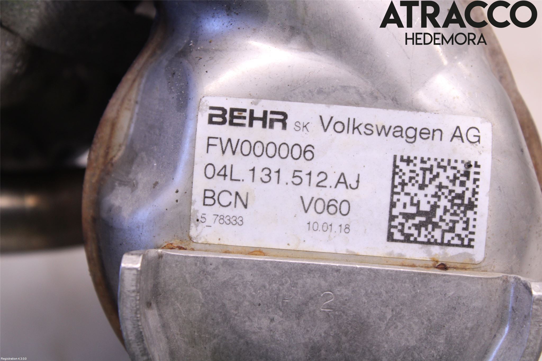 Volkswagen VW CADDY 16-20 Eksos Kjøler